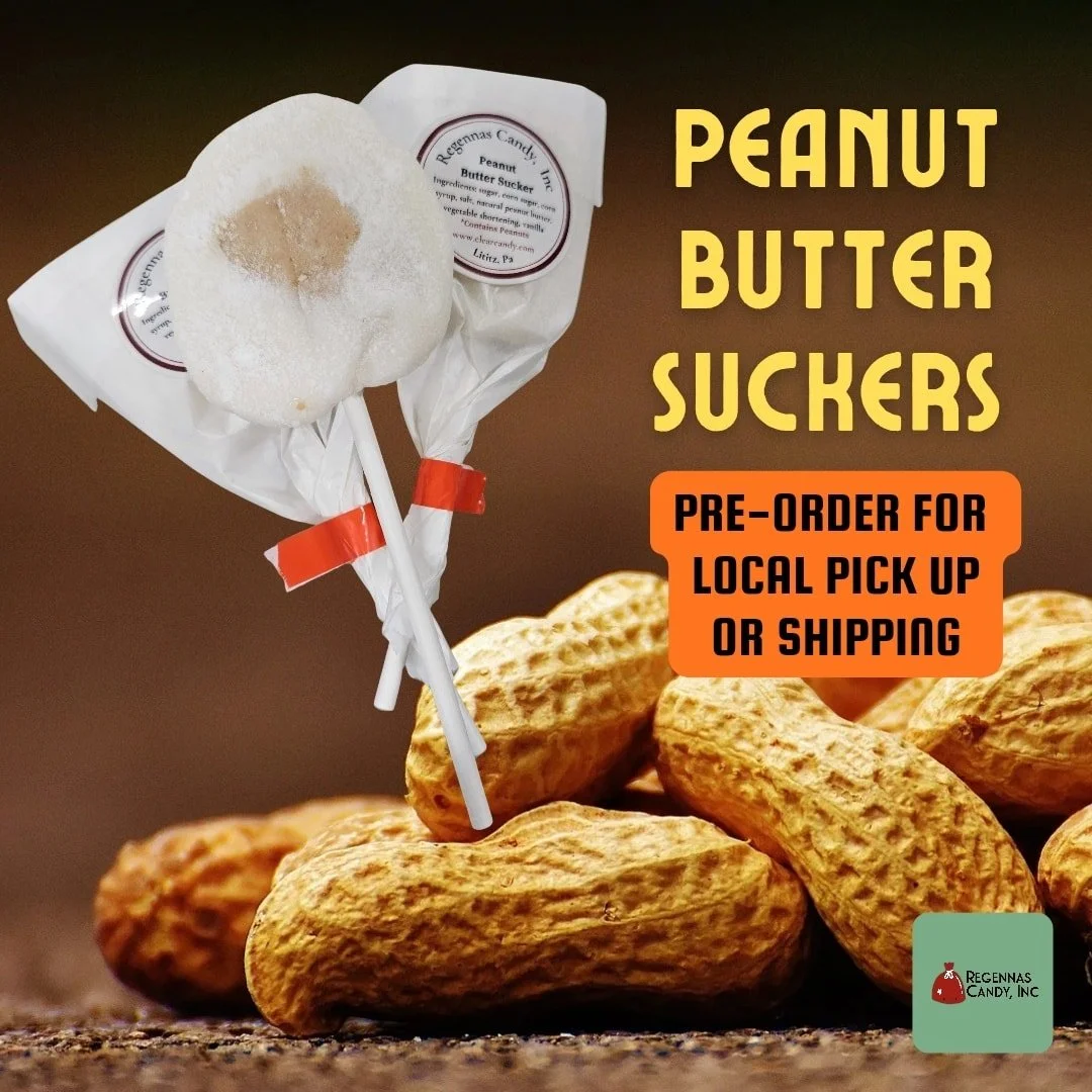 🍂The arrival of fall means a brand new candy season is here!

We're starting back up with a Regennas Candy classic available to pre-order now on our website. 

📦 Local Pick Up and Shipping available!