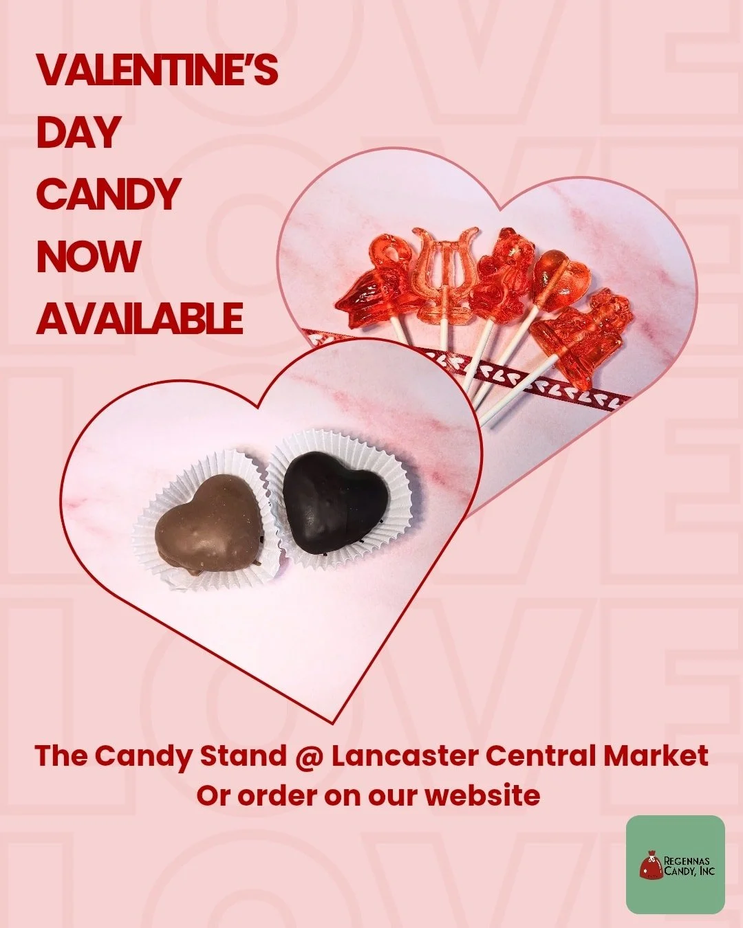 💕Valentine's Day Clear Toy and Marshmallow Hearts are here!💕

Visit The Candy Stand @centralmarketlancaster 

Or head to our website to order online for 📦 shipping and 🛍 local pick-up up. 

 #cleartoycandy #valentinesdaycandy #marshmallows