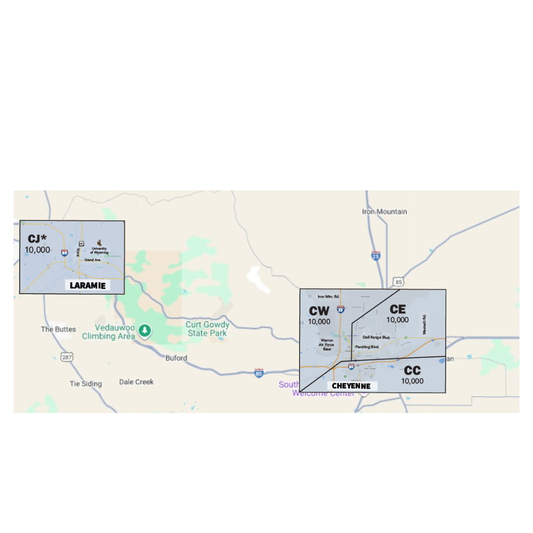 valpak cheyenne mailing area map
