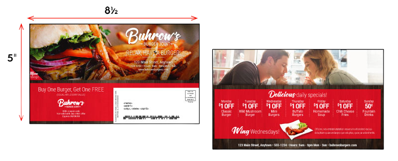 plusone postcard example