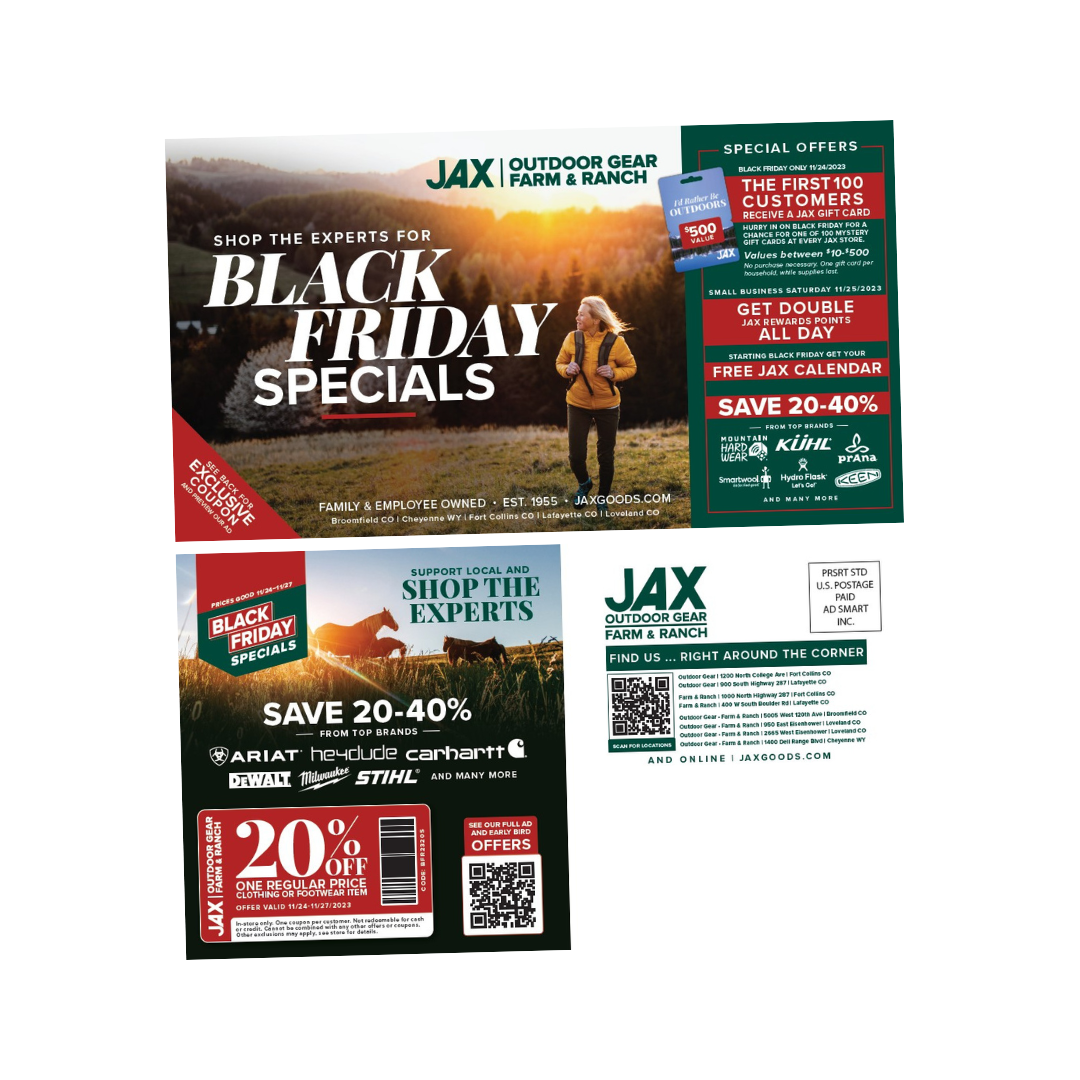 Valpak plusone postcards