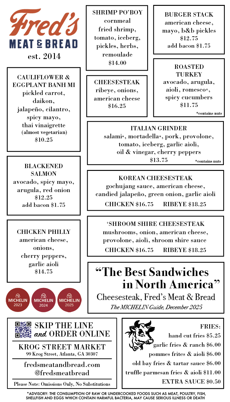 FRED’S MEAT & BREAD