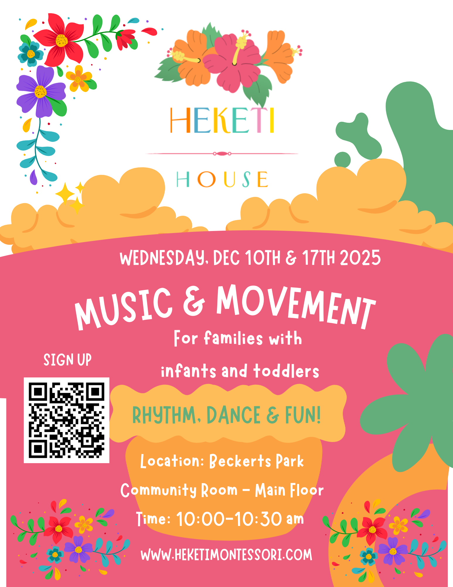 Music, Movement and Story Time