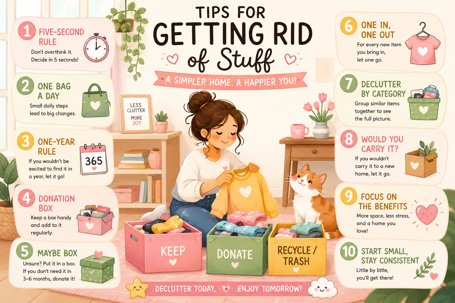 Tips for Getting Rid of Stuff