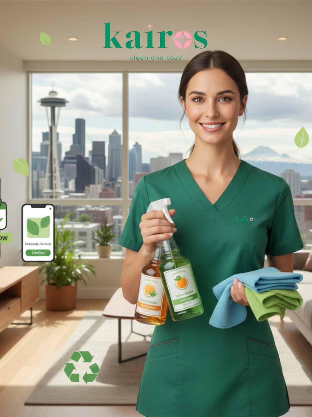 How to Book Eco-Friendly Cleaning Services in Seattle