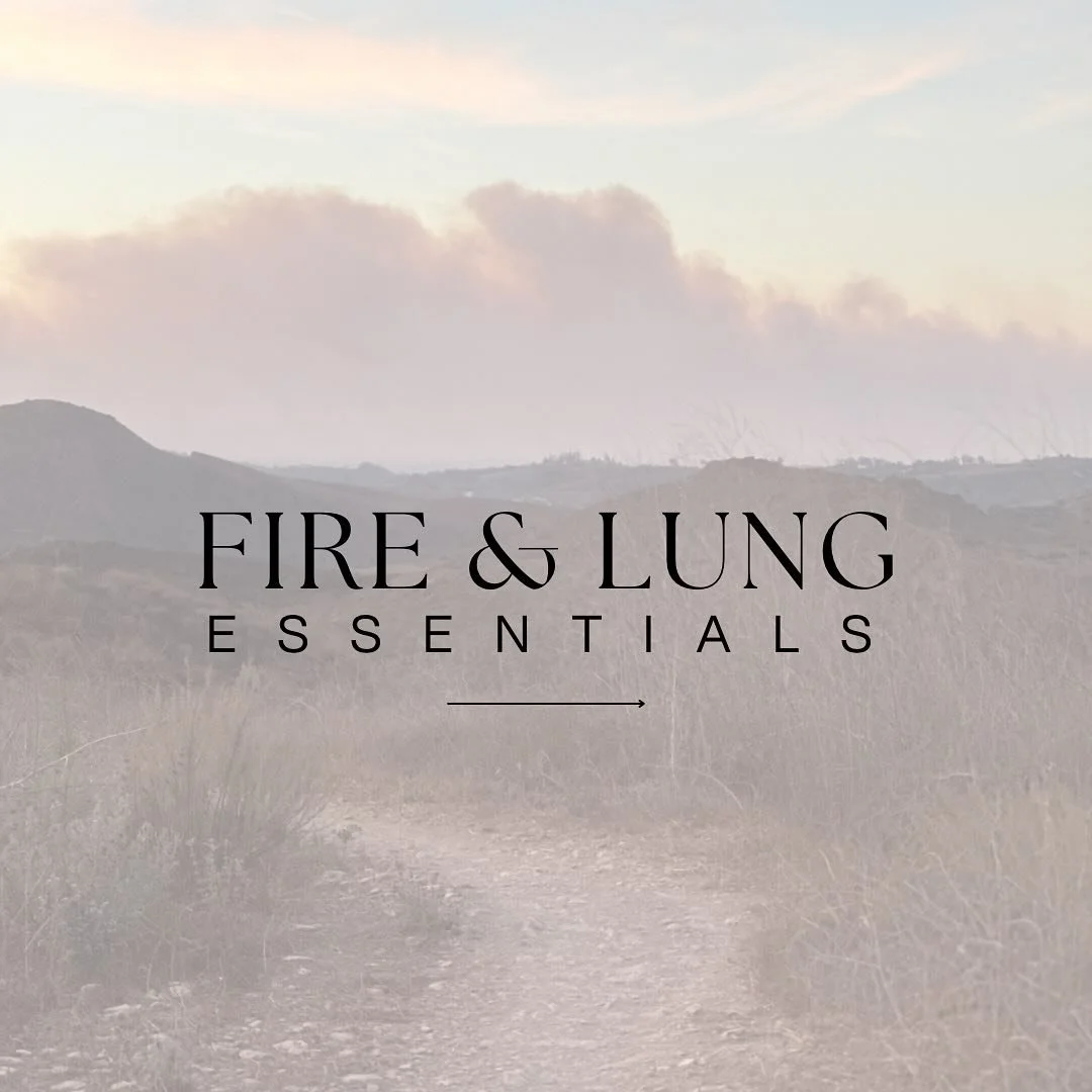 Evacuating and finding safety is always the first priority. Our thoughts and prayers for all those navigating this devastating loss. Please however, protect your lungs and body. 
🫁💗

(Posted this info a few days ago on stories, but adding here for 