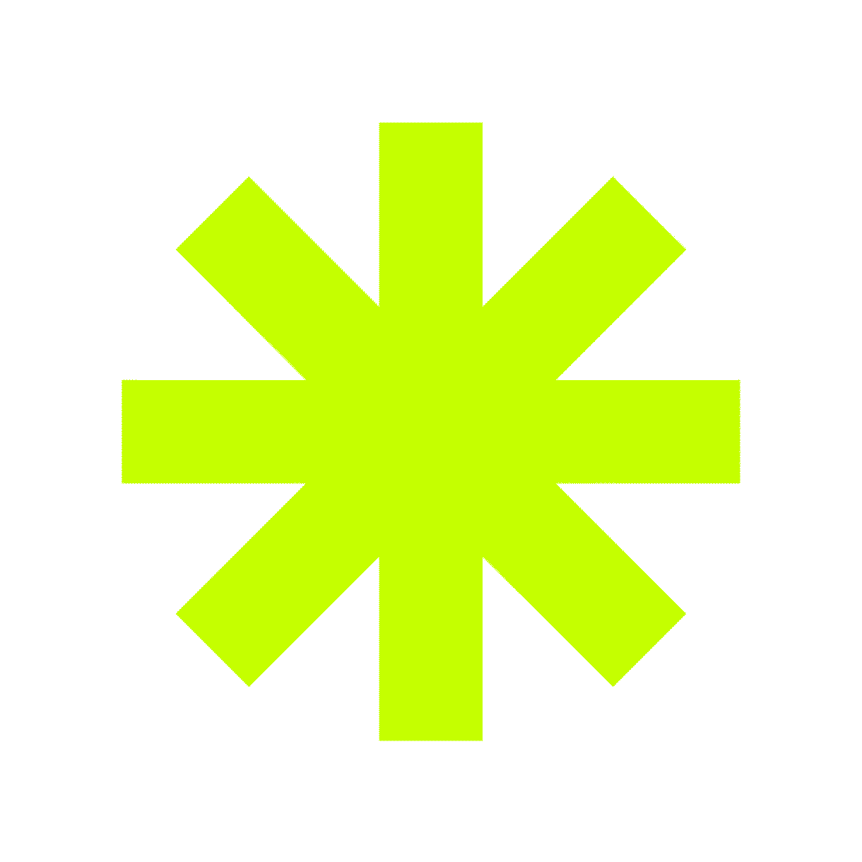 Bright yellow pharmacy star of life symbol with a snake and staff in the center, on a black background.