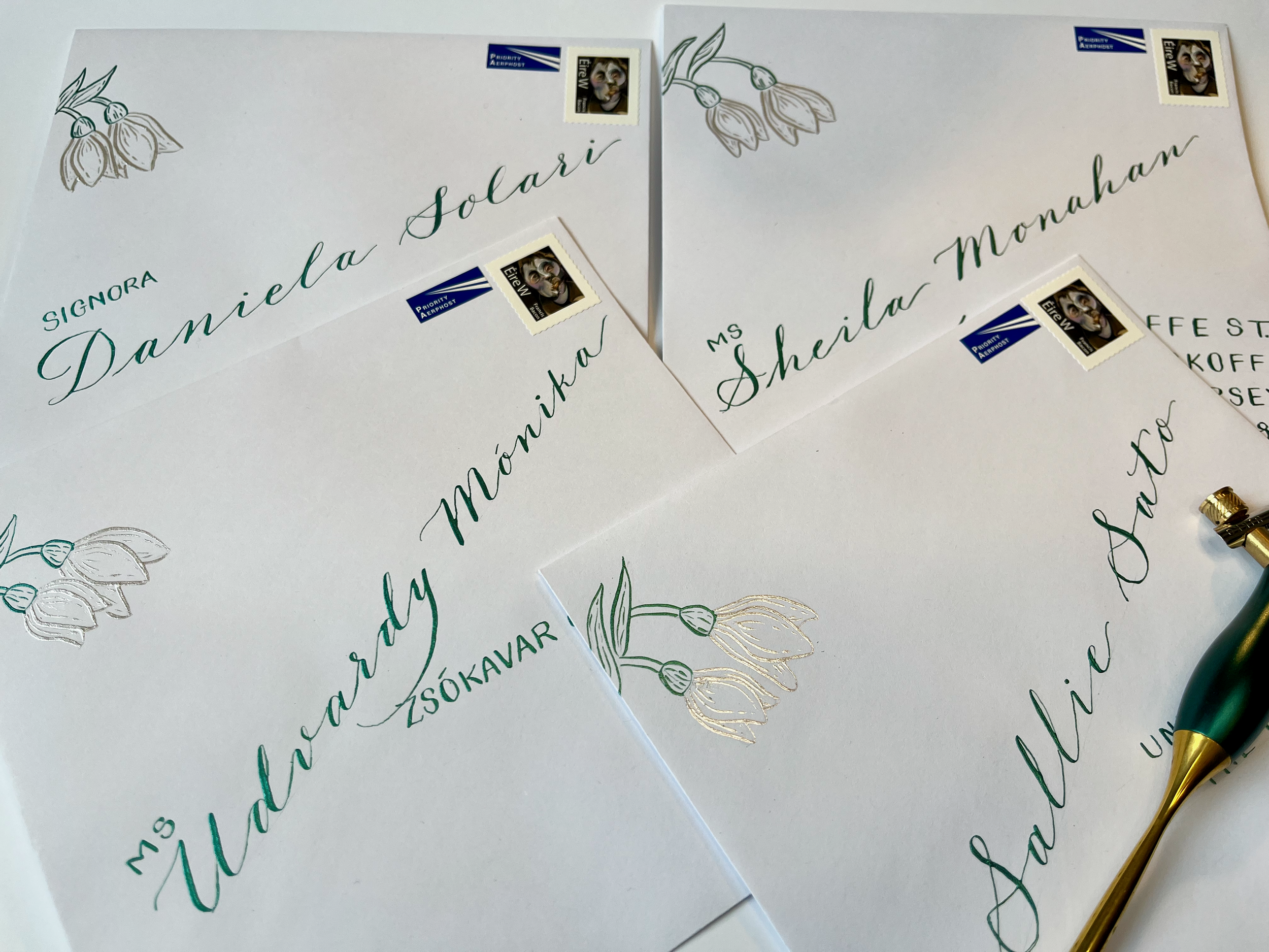 Snowdrops &amp; Pen Pals