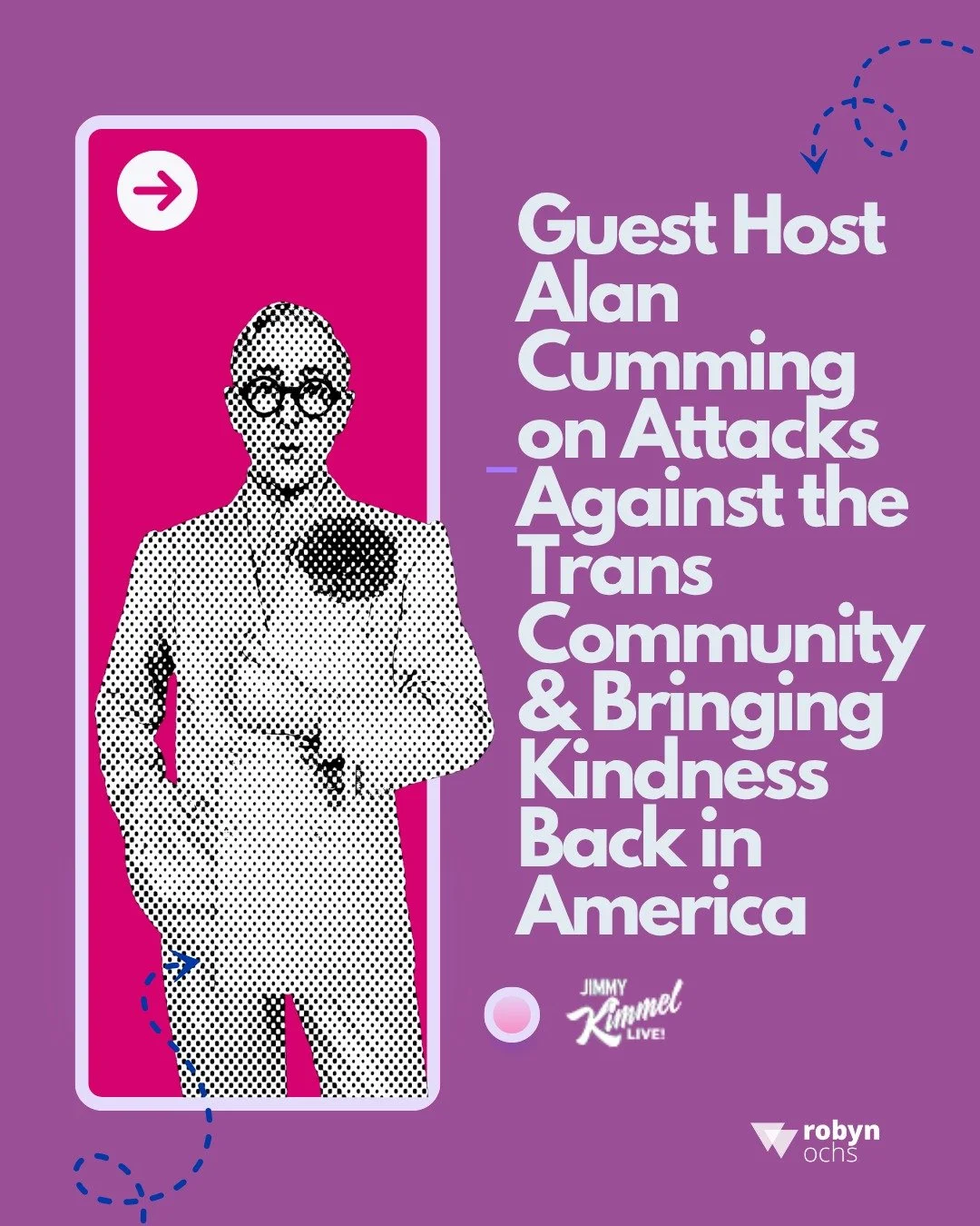 Alan Cumming -- guest hosting Jimmy Kimmel's show -- gives a wonderful opening monologue about attacks against the #transgender community in the U.S., and more. 

https://www.youtube.com/watch?si=buvL_m7kzHxteCLL&amp;v=T90xaYUkd-M&amp;feature=youtu.b