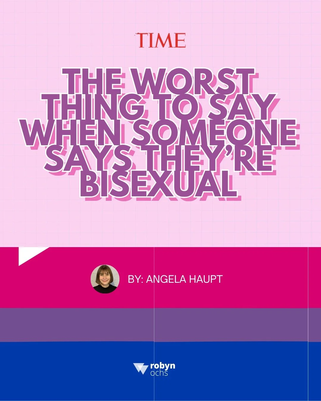 Ever wondered what not to say when someone comes out as bisexual? This TIME article dives into the damaging comments and assumptions that too many bi+ individuals encounter. Let's learn how to create a more affirming space for everyone, with valuable