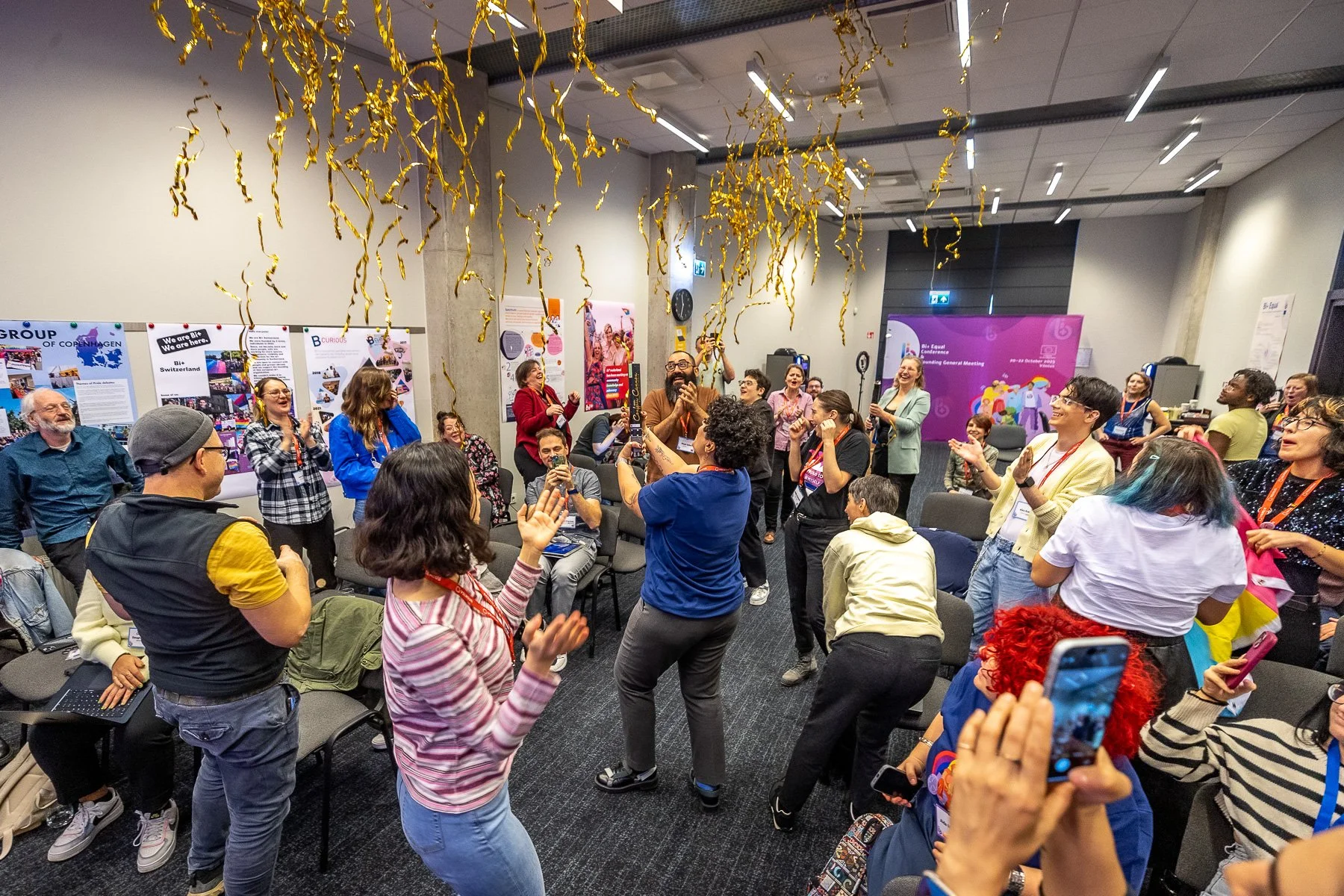 The Bi+ Equal Conference and Founding Meeting took place in Vilnius, Lithuania with 50 in-person participants from 25 European countries (plus me), with support from the European Commission. I was invited to witness this event &amp; give closing comm