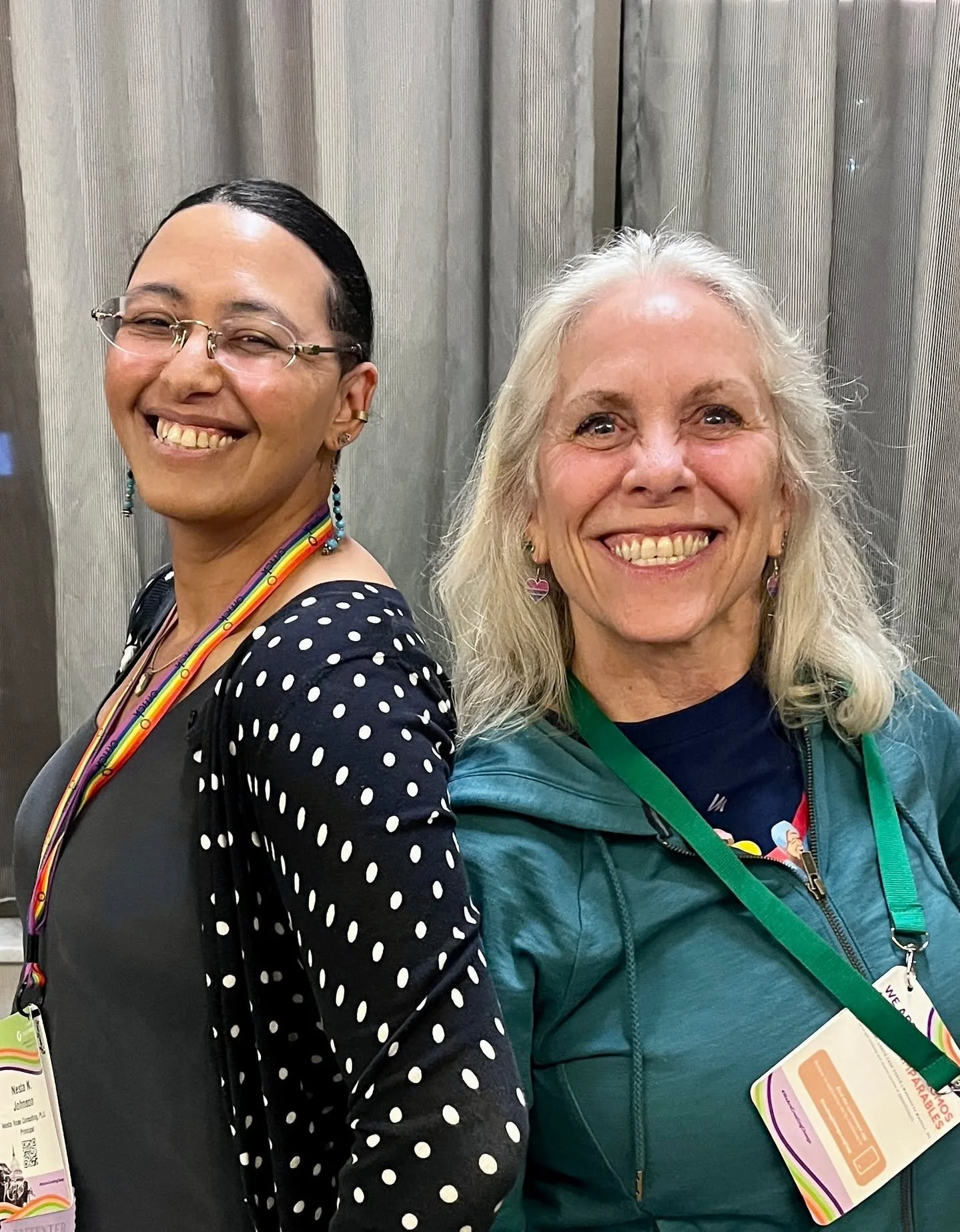 Nesta Johnson and I co-facilitated the Bi+ Caucus at this year&lsquo;s Creating Change conference. It was a wonderful experience &ndash; there was so much joy, relief, and love in the room.

#CreatingChange #BiPlus #BisexualVisibility #LGBTQCommunity