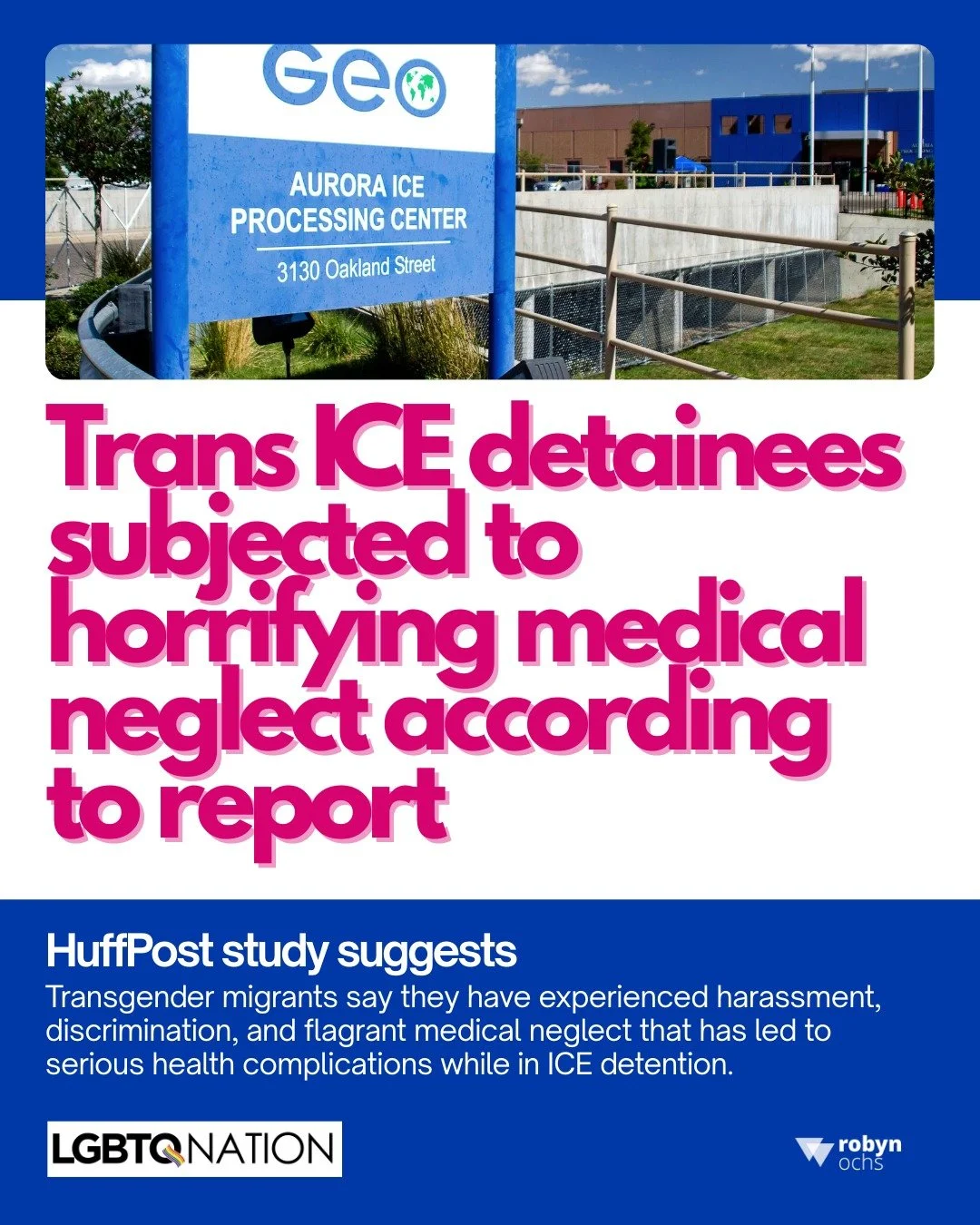 This Bi Health Month, we must acknowledge that health equity is impossible without justice for the most vulnerable. 💖💜💙

A new report reveals the horrifying reality for trans migrants in ICE detention: systemic harassment and medical neglect leadi