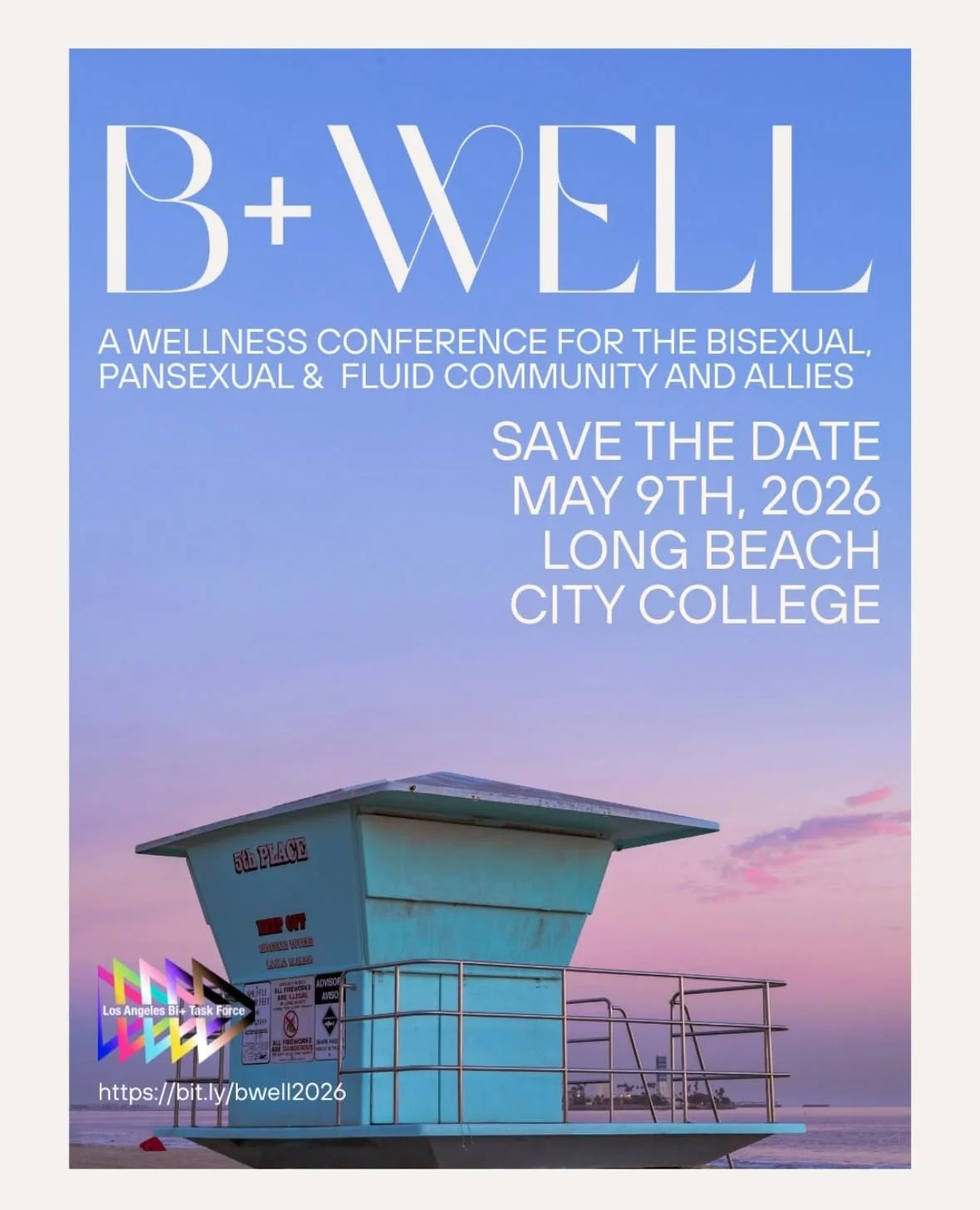 So excited to see B+ Well returning for its third year! 💖💜💙 If you are part of the bi+ community (or a supportive ally!), mark your calendars for May 9th. 

This conference has been such a success the last two years, providing a vital space for he