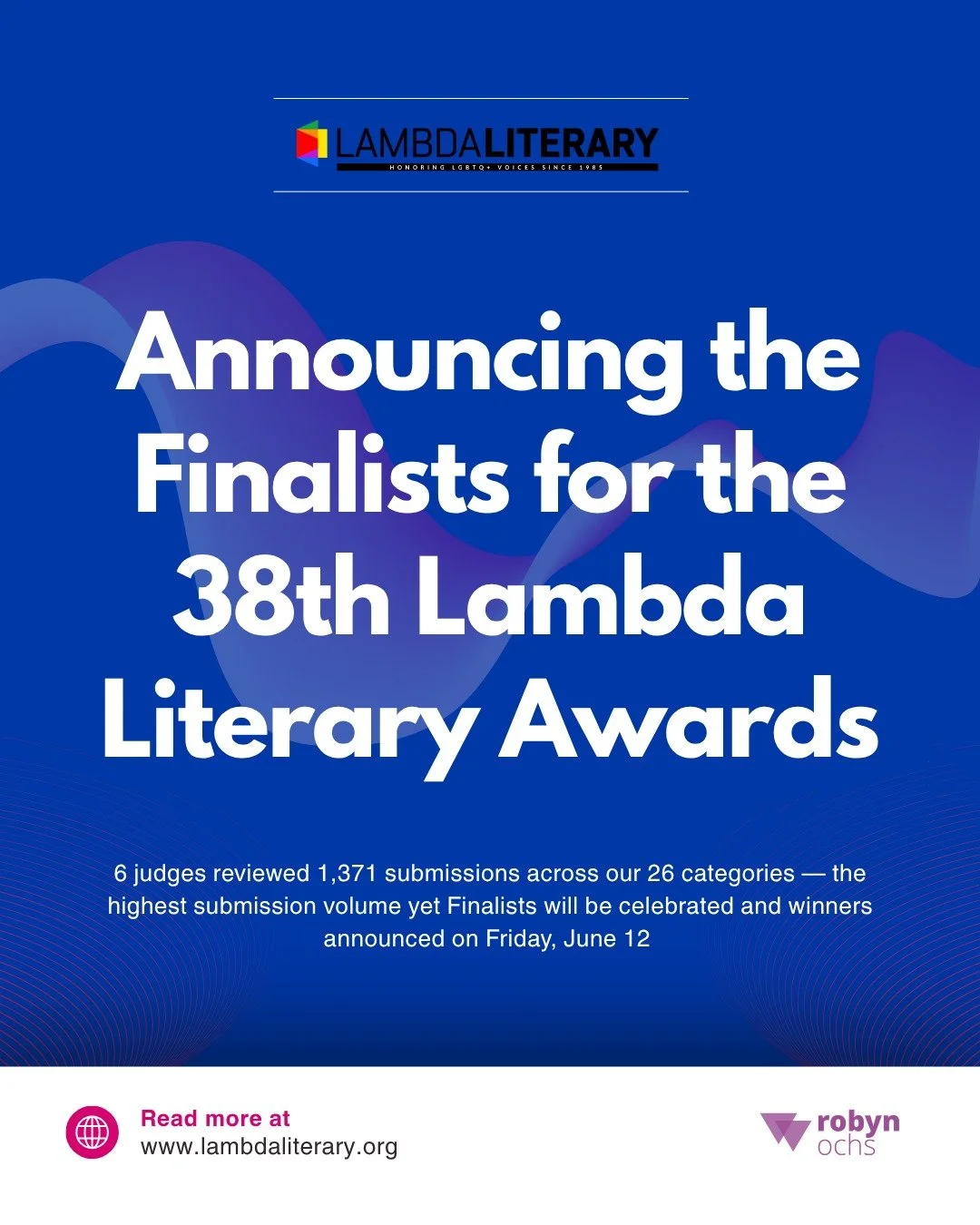 The finalists for the 38th Lambda Literary Awards are out, and the Bi+ categories are absolutely stacked this year.

Bi+ visibility in literature is so vital. Seeing our specific stories and heartbreaks captured in fiction, nonfiction, and poetry rem