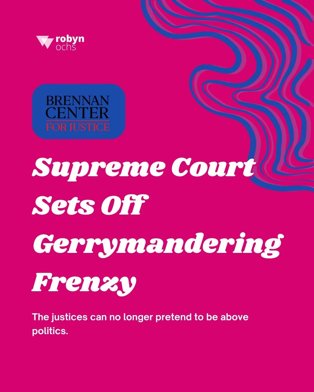Gerrymandering has reached a point where it is actively undermining our democracy. To fix this race to the bottom, we need federal legislation that takes map-drawing away from partisan politicians and establishes independent commissions and one set o