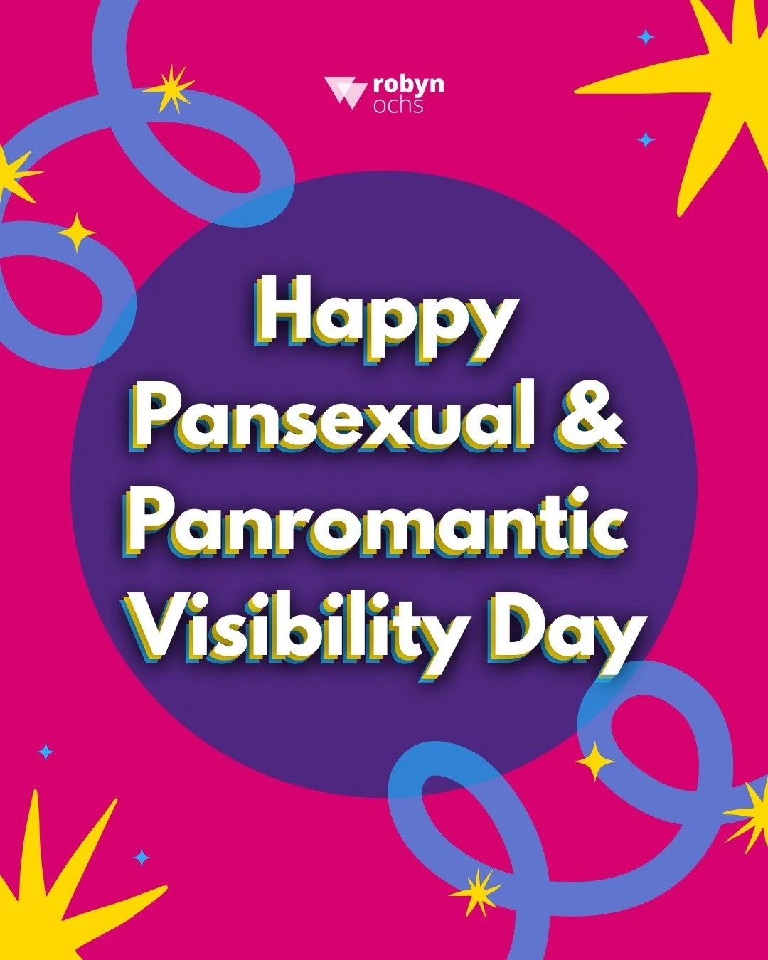 Happy Pansexual &amp; Panromantic Visibility Day! 💖💛💙

Just a reminder that you are seen, you are valid, and you belong... today and every single day.

#PanVisibilityDay #Pansexual #Panromantic #BiPlus #VisibilityMatters