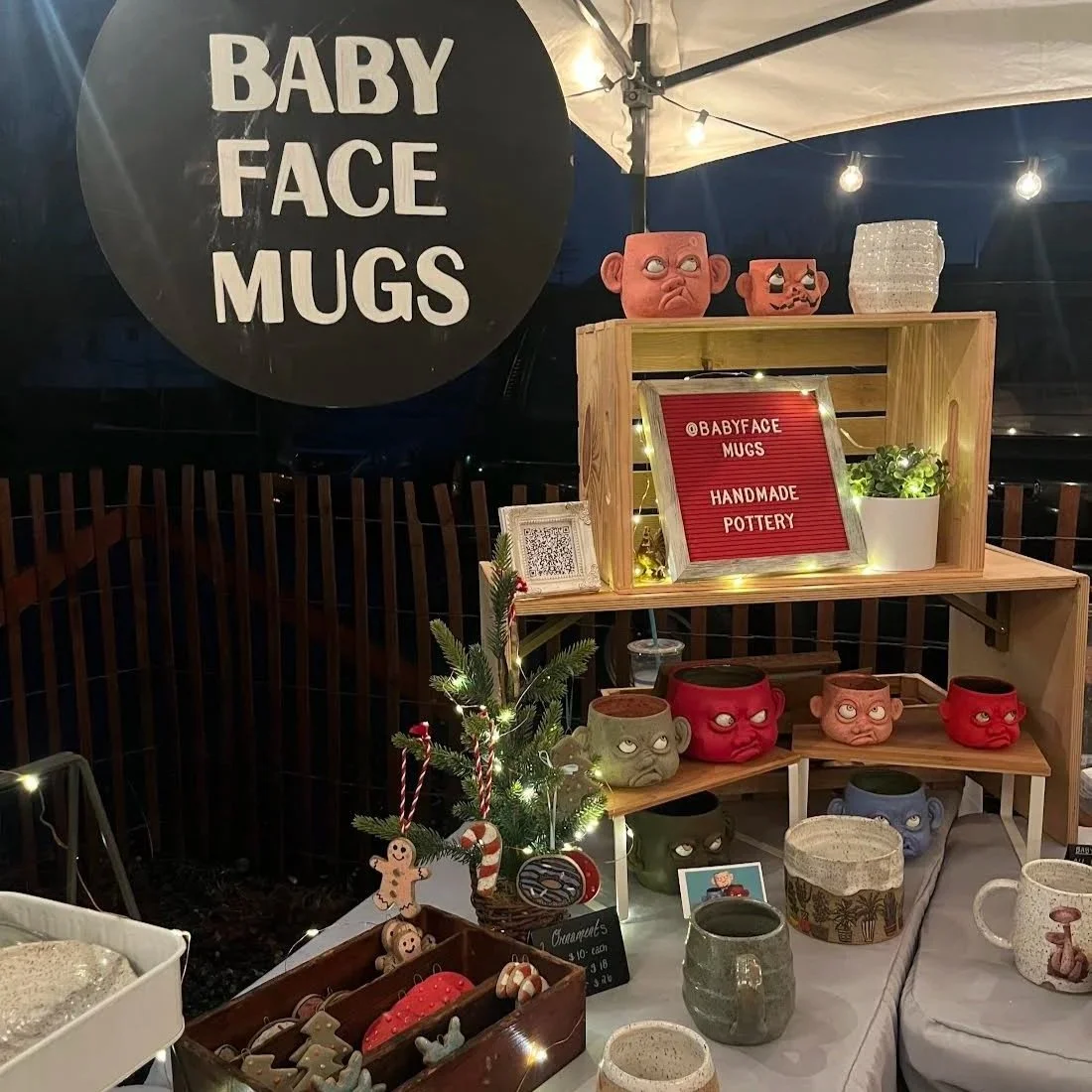 BabyFace Studio: booth set up