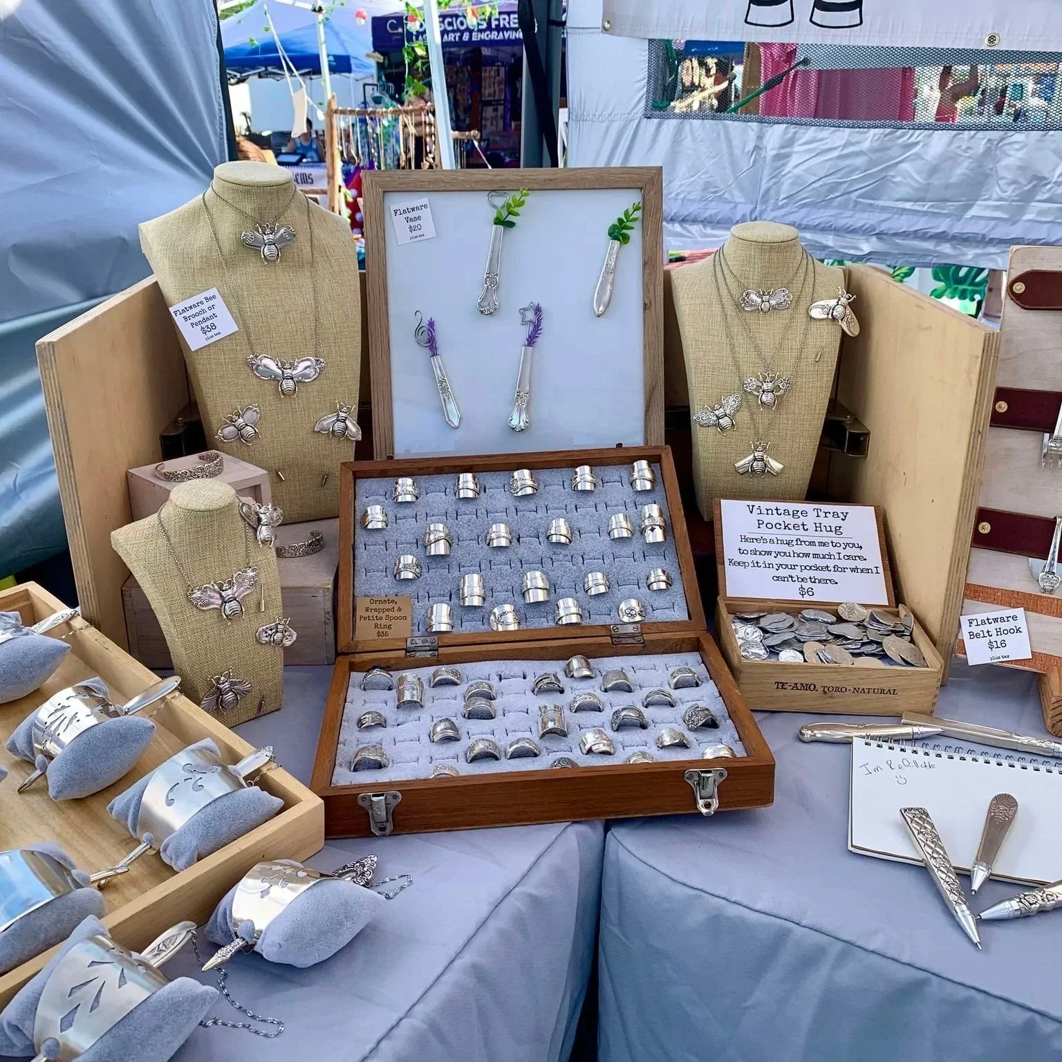 Serving Silver: Booth Photo