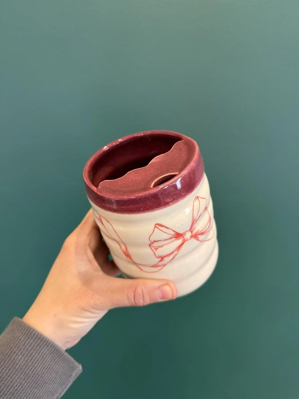 Red Bow Tumbler 🎀