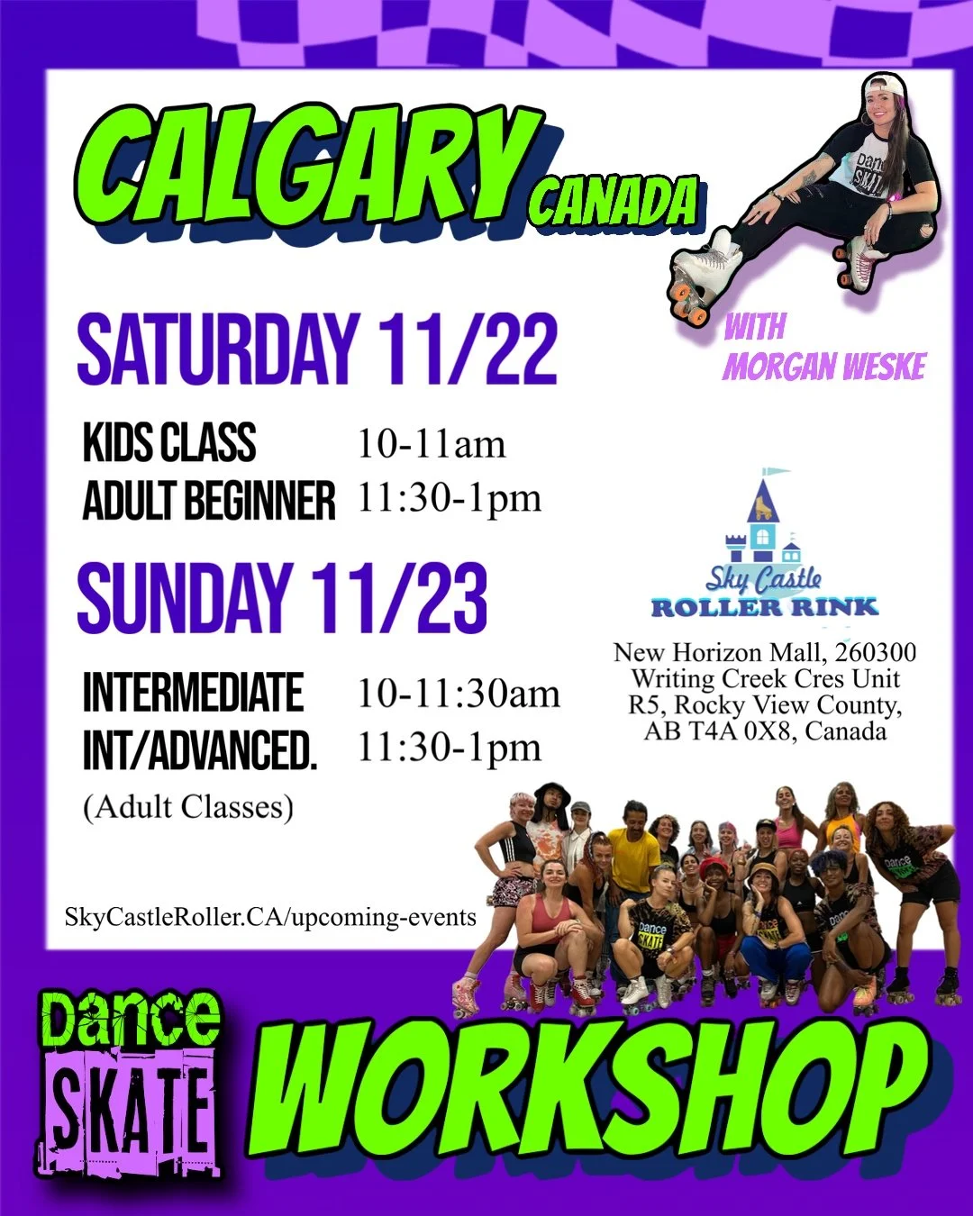 Dance Skate Workshop with Morgan Weske