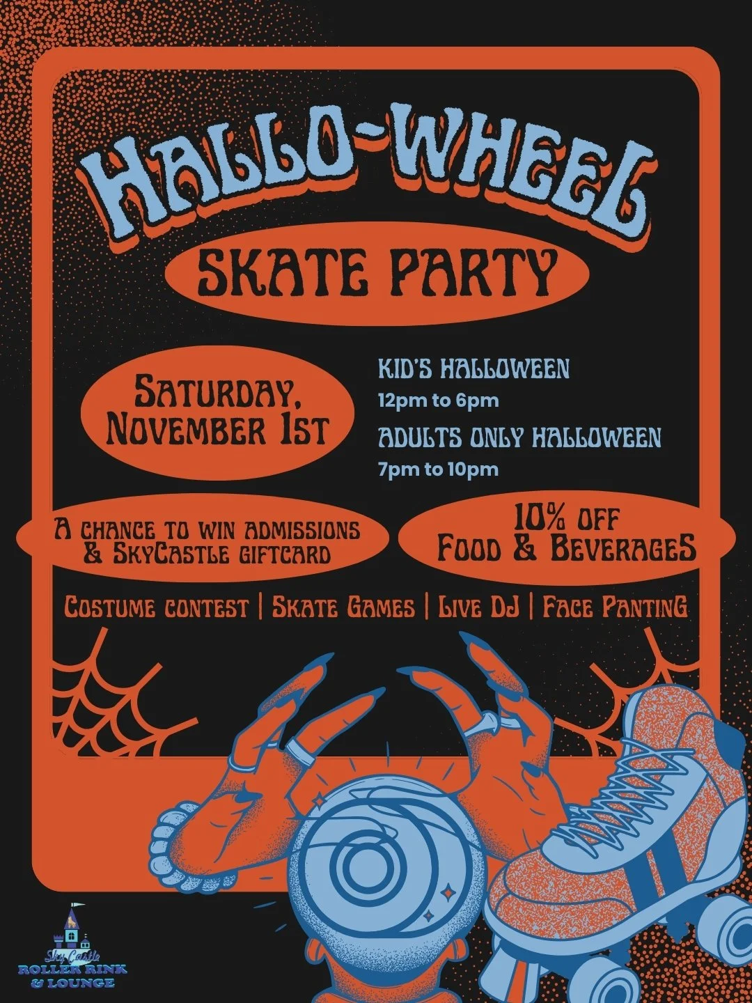 Hallo-wheel Skate Party