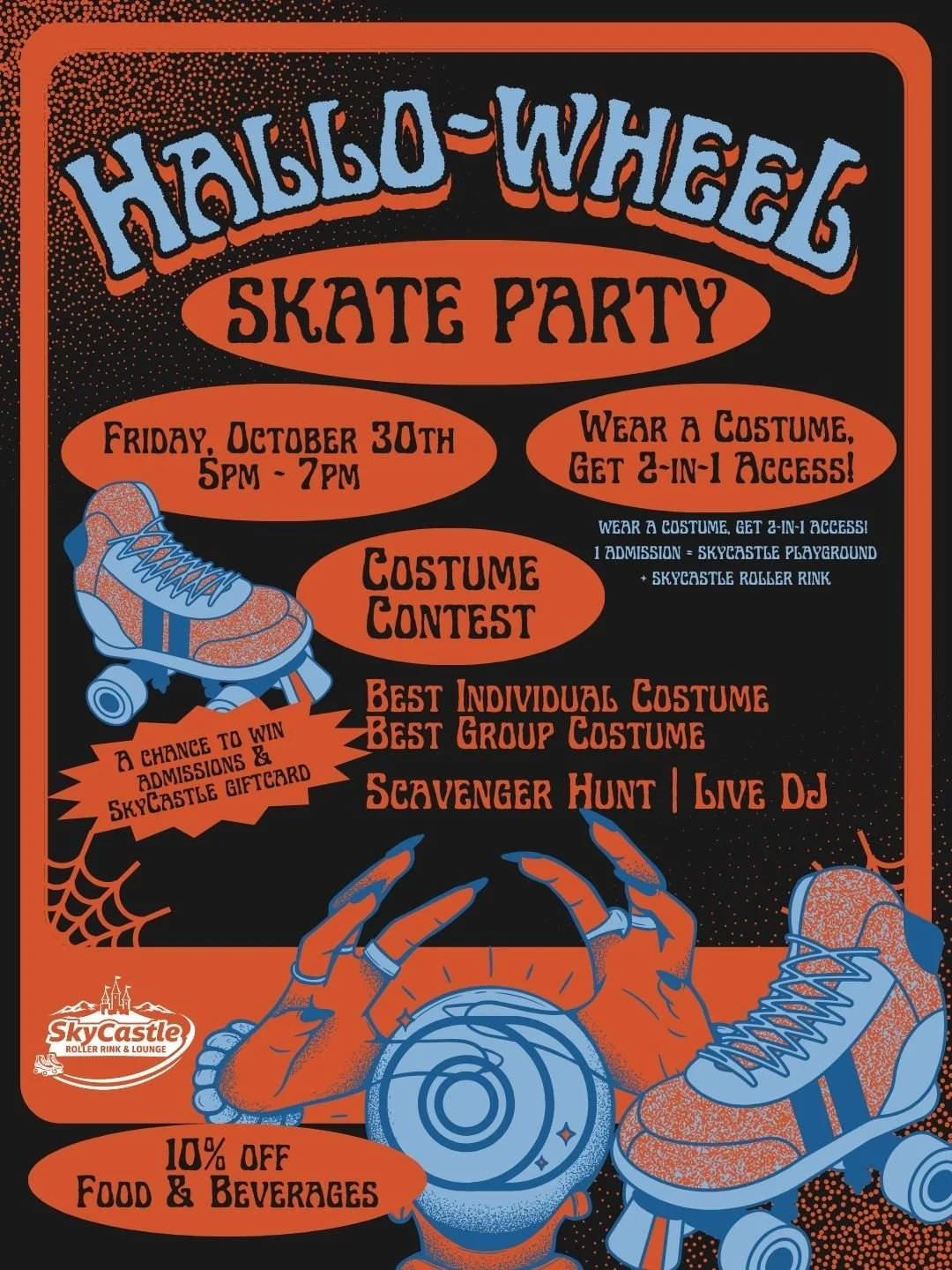 Hallo-Wheel Skate Party