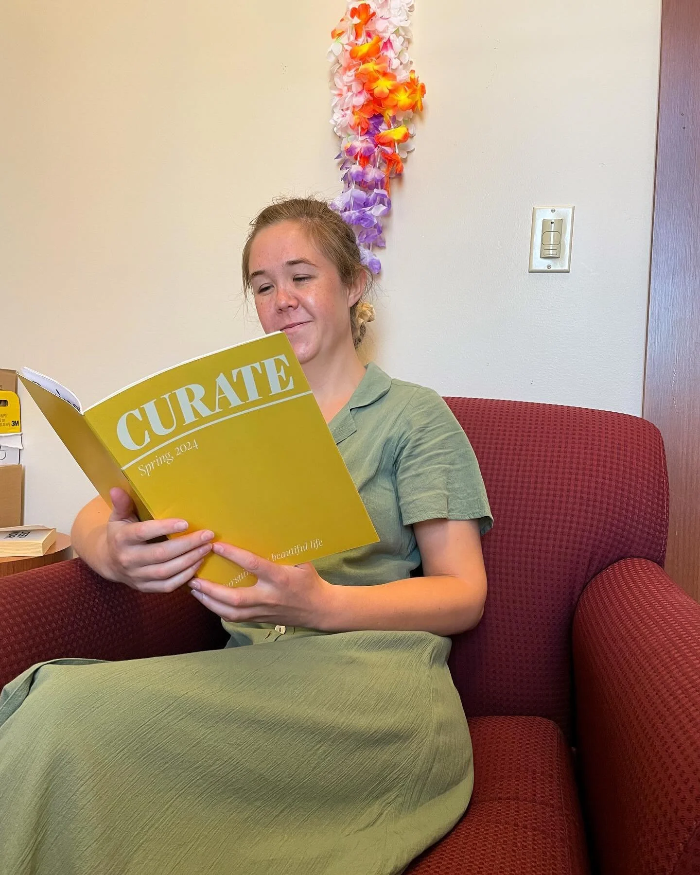 Curate is finally here! Swing by the Union today to grab a copy!