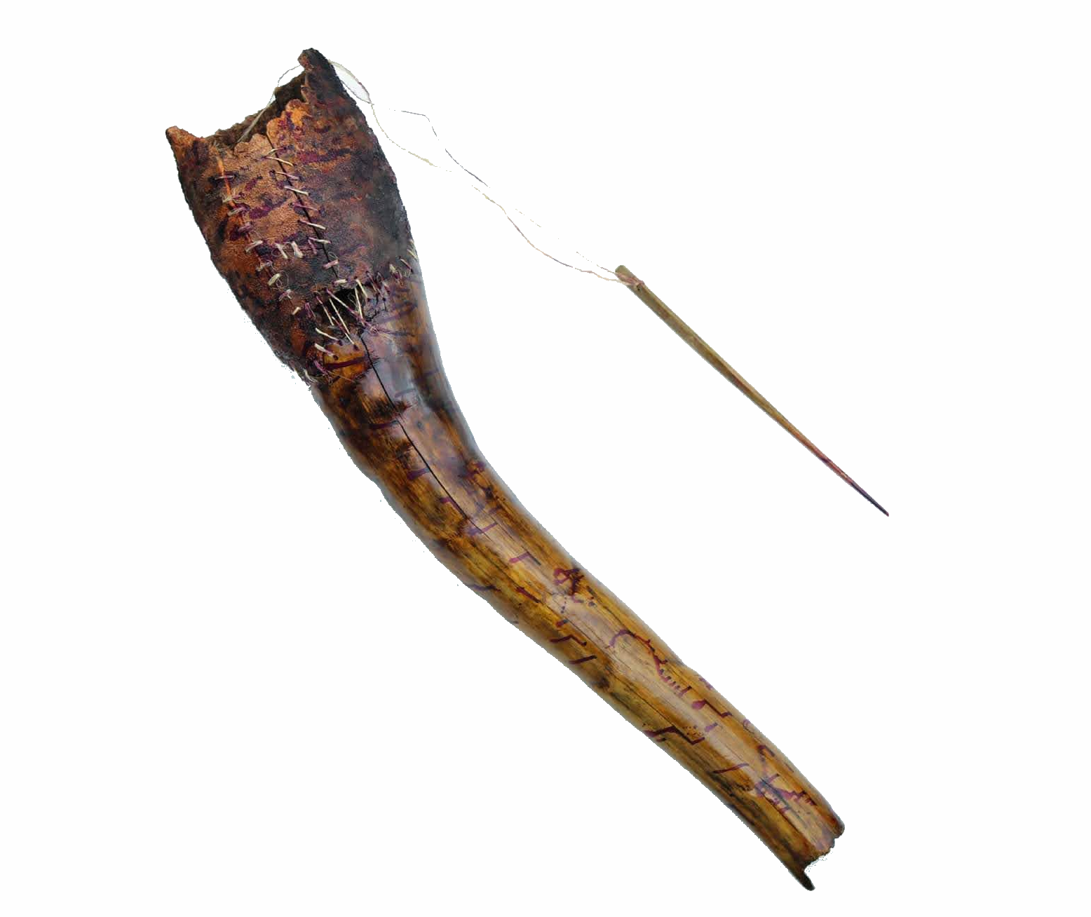  Resistencia  Agave stem, dried agave flower, agave fibers, tar, and acrylic paint 80 cm  (31.5 in)