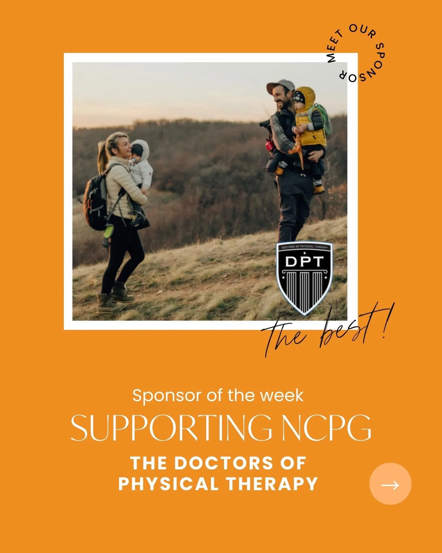 @thedoctorsofpt are here to help! NCPG Platinum Sponsor, The Doctors of Physical Therapy, are on a mission to help parents overcome pain and stay active.

Reach out to them if you&rsquo;re in pain and ready to get back to a fast-paced active life. Li