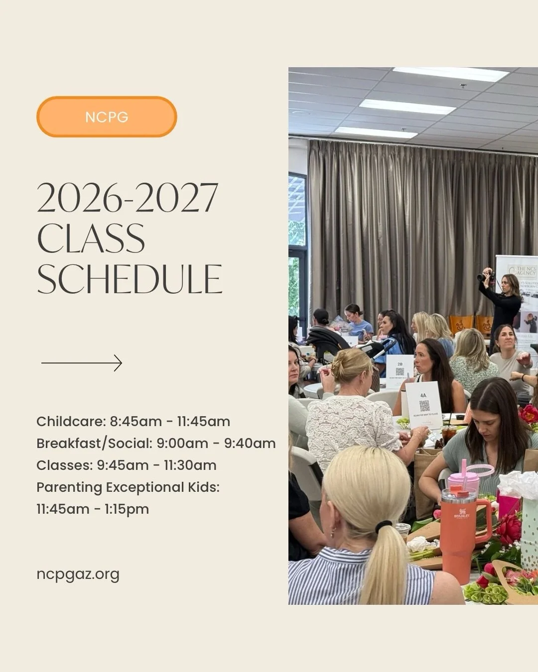 Drum roll please&hellip;🥁

The NCPG 26/27 Schedule of Classes are out! 

Write them down📝

Take a screen shot📱

Get a tattoo 🦋

Whatever you do, don&rsquo;t forget! (Or&hellip; just reference this page in the future).