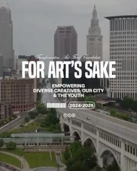 Cleveland, we really did that 👏

Eight powerful activations across the city, each one blending creativity with community, art with advocacy, and public space with purpose.

With support from the Transformative Arts Fund, For Art&rsquo;s Sake brought