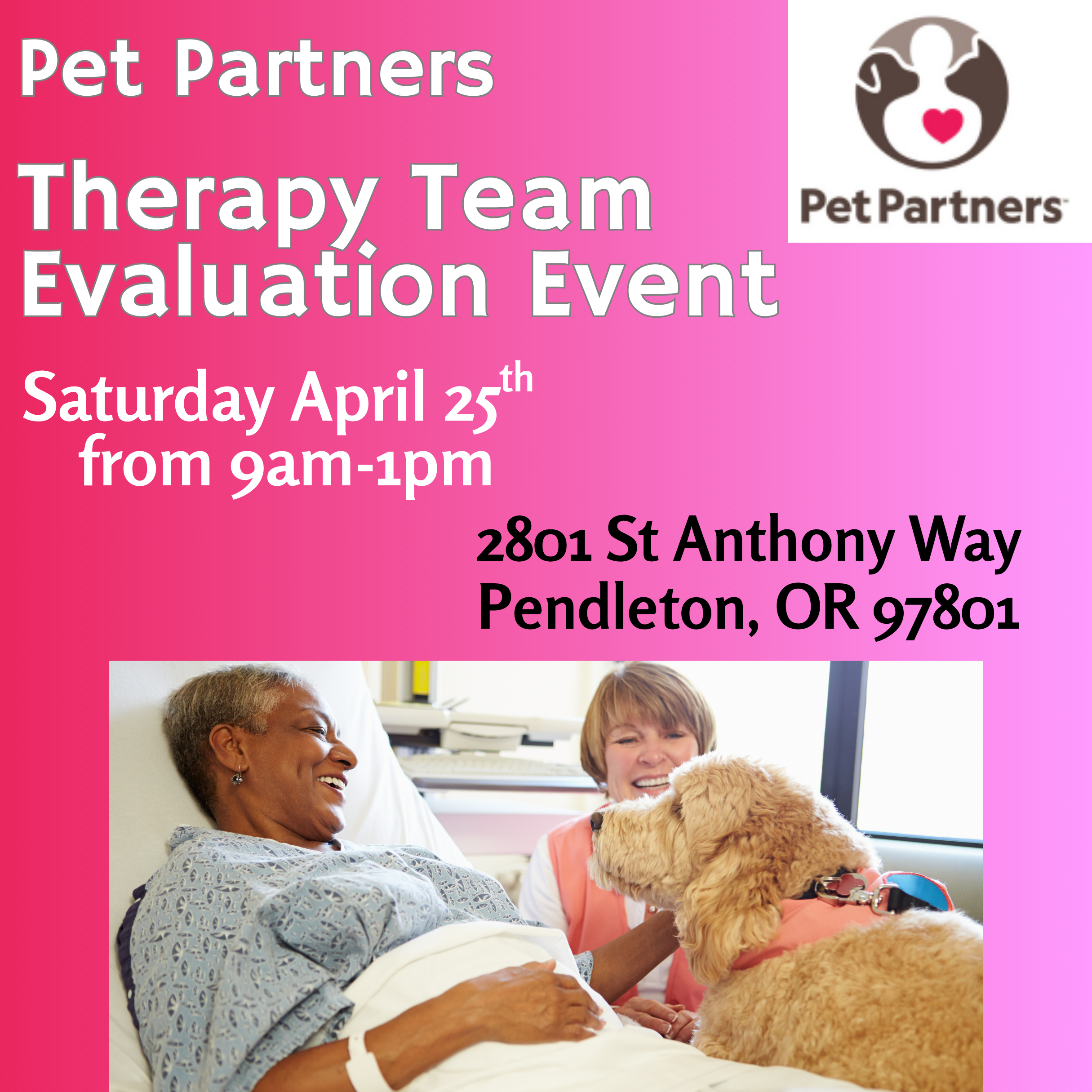 Pet Partners Therapy Team Evaluation