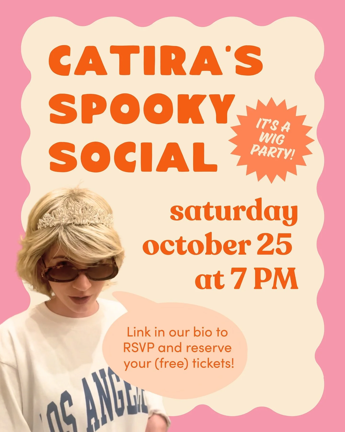 We&rsquo;re throwing another fiesta... and, if you&rsquo;re seeing this: you&rsquo;re invited 🥃

This time, it&rsquo;s a Wig Party! Which means the bigger, wilder, goofier, or spookier your hair, the better. Think neon divas, haunted glam, party-sto