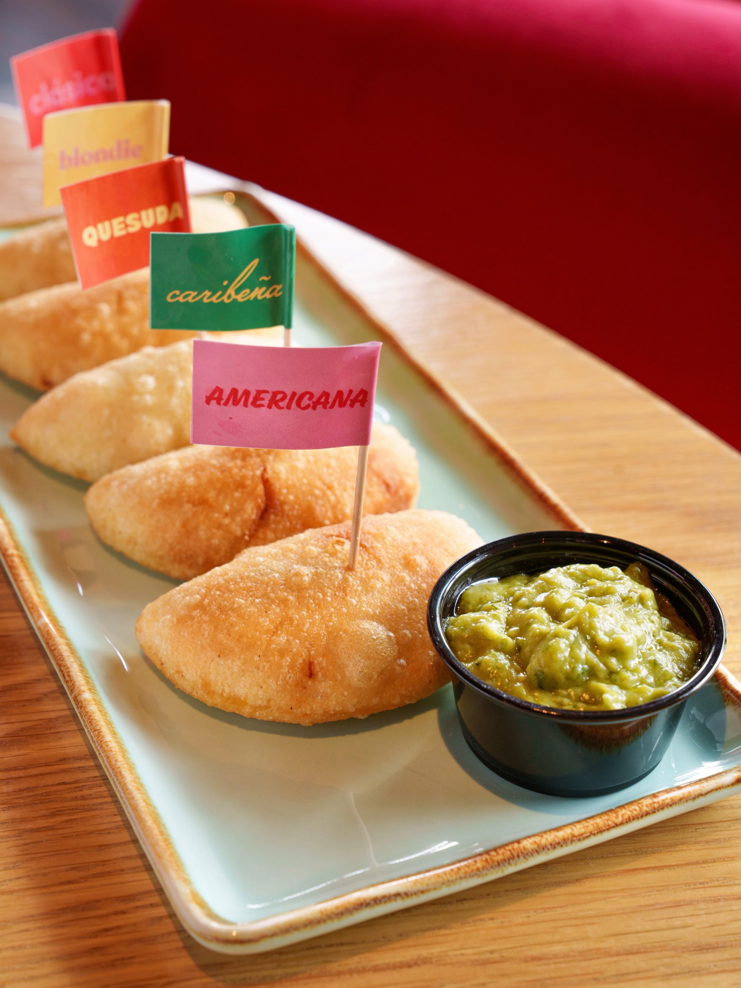 This is our flight of 🥟Mini Empanadas (5). It comes with all the empanada flavors we have and it&rsquo;s one of our top dishes to share. We highly recommend it when people are trying Catira for the first time because it gives them a great idea about