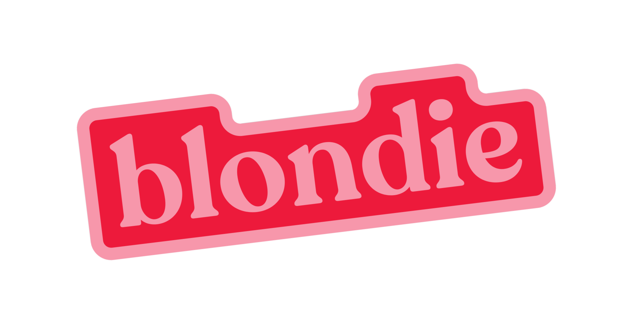 Blondie sticker