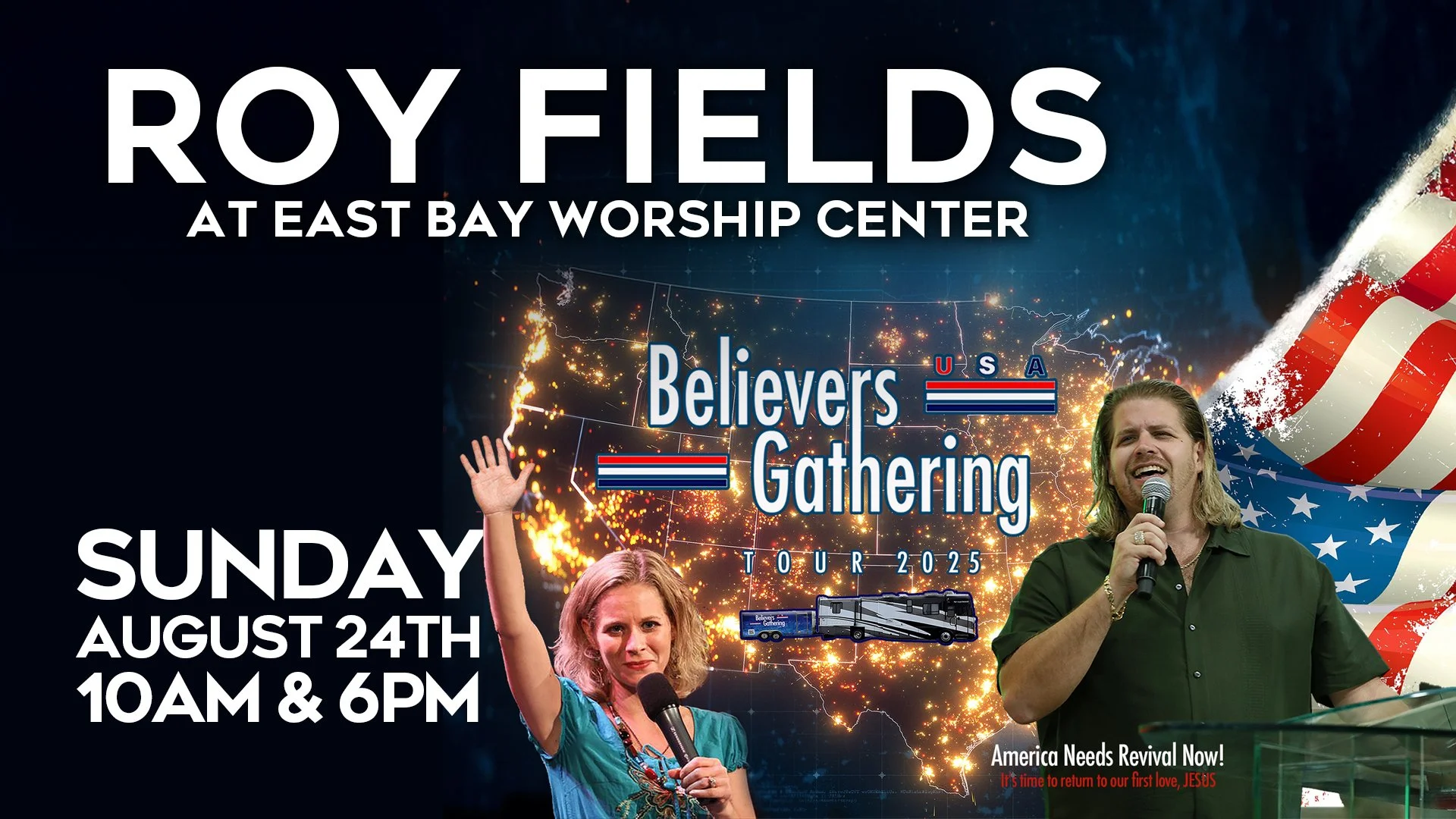 Roy Fields at East Bay - Evening Service