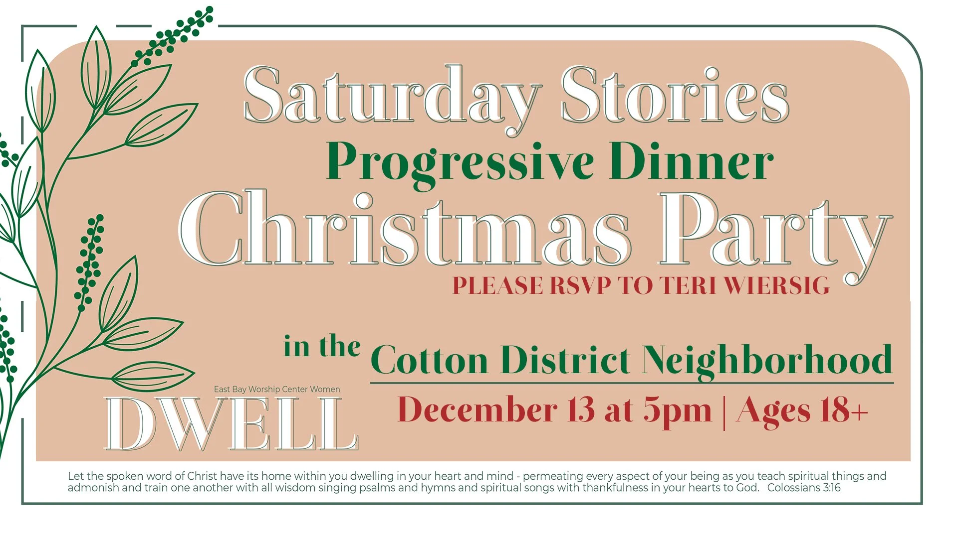 Dwell Christmas Party