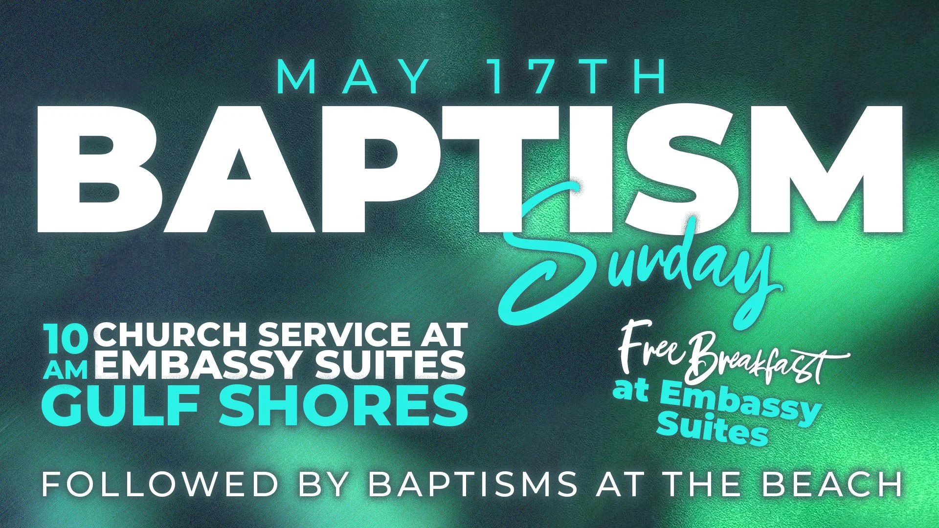 Baptisms at the Beach