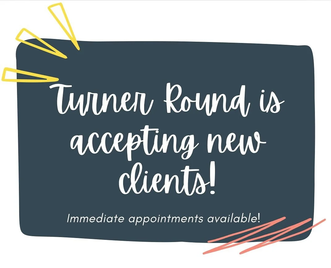 🌟 Now Accepting New Clients! 🌟

Turner Round Speech Therapy is accepting new clients! I provide fun, child-led speech therapy for kids who need support with articulation, language, social communication, and more. I also provide feeding therapy with