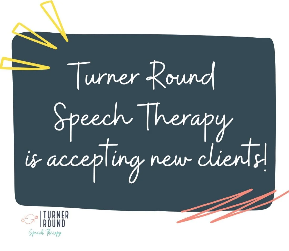 New year, new openings! 🎉 Turner Round Speech Therapy is now accepting new clients.

Concerned about your child&rsquo;s speech or language development? Have questions about feeding, early milestones, or autism? I&rsquo;d love to help support your li