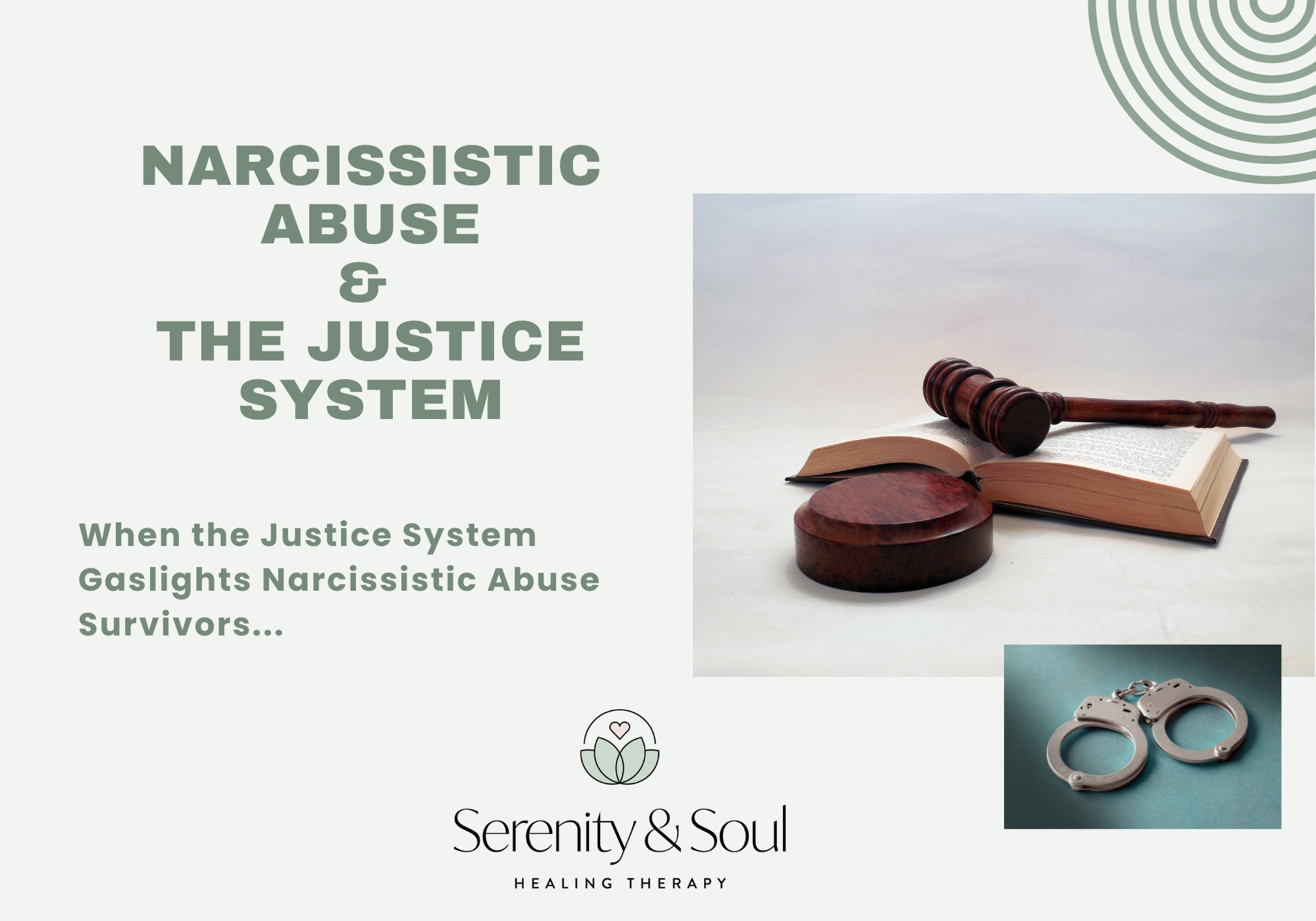 When the Justice System Gaslights Survivors of Narcissistic Abuse