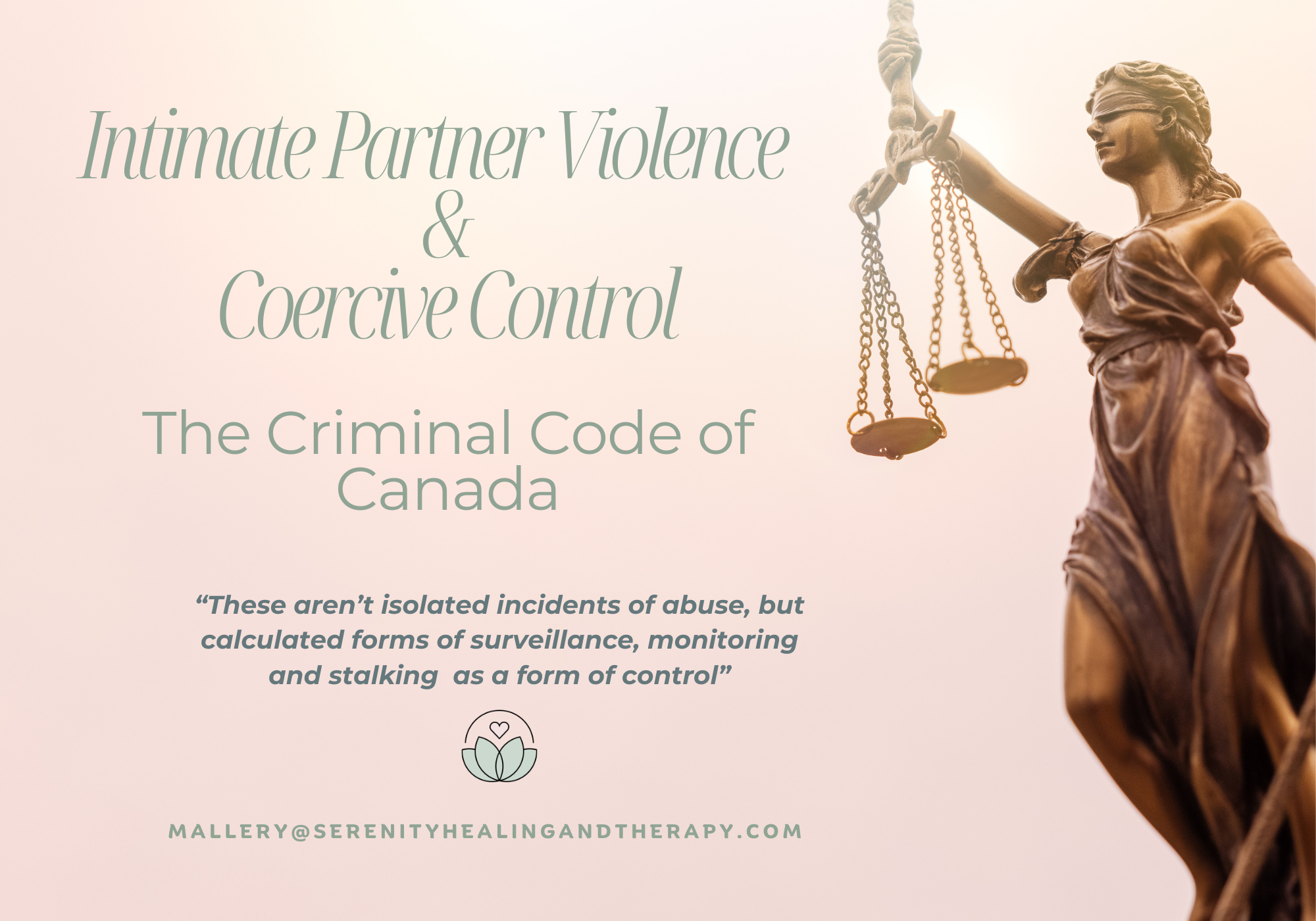 How the System Fails Survivors of Intimate Partner Violence: Narcissistic Abuse &amp; Coercive Control