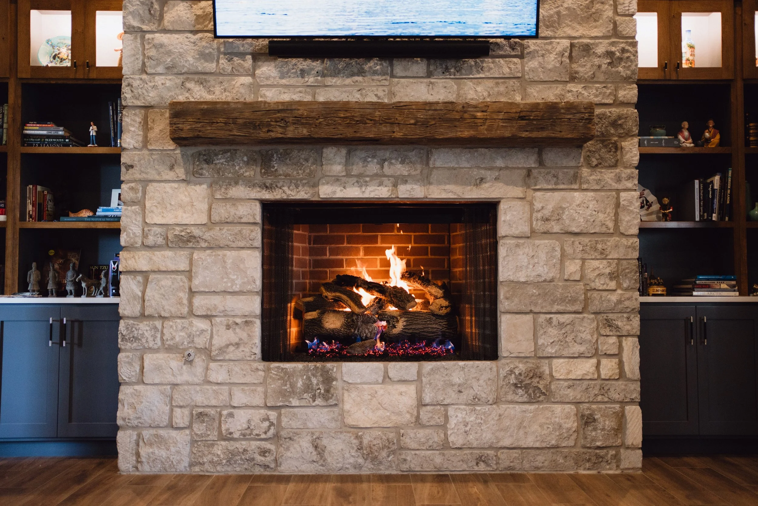 Indoor Fireplaces in San Antonio — Cozy Fireplace & Patio - San Antonio