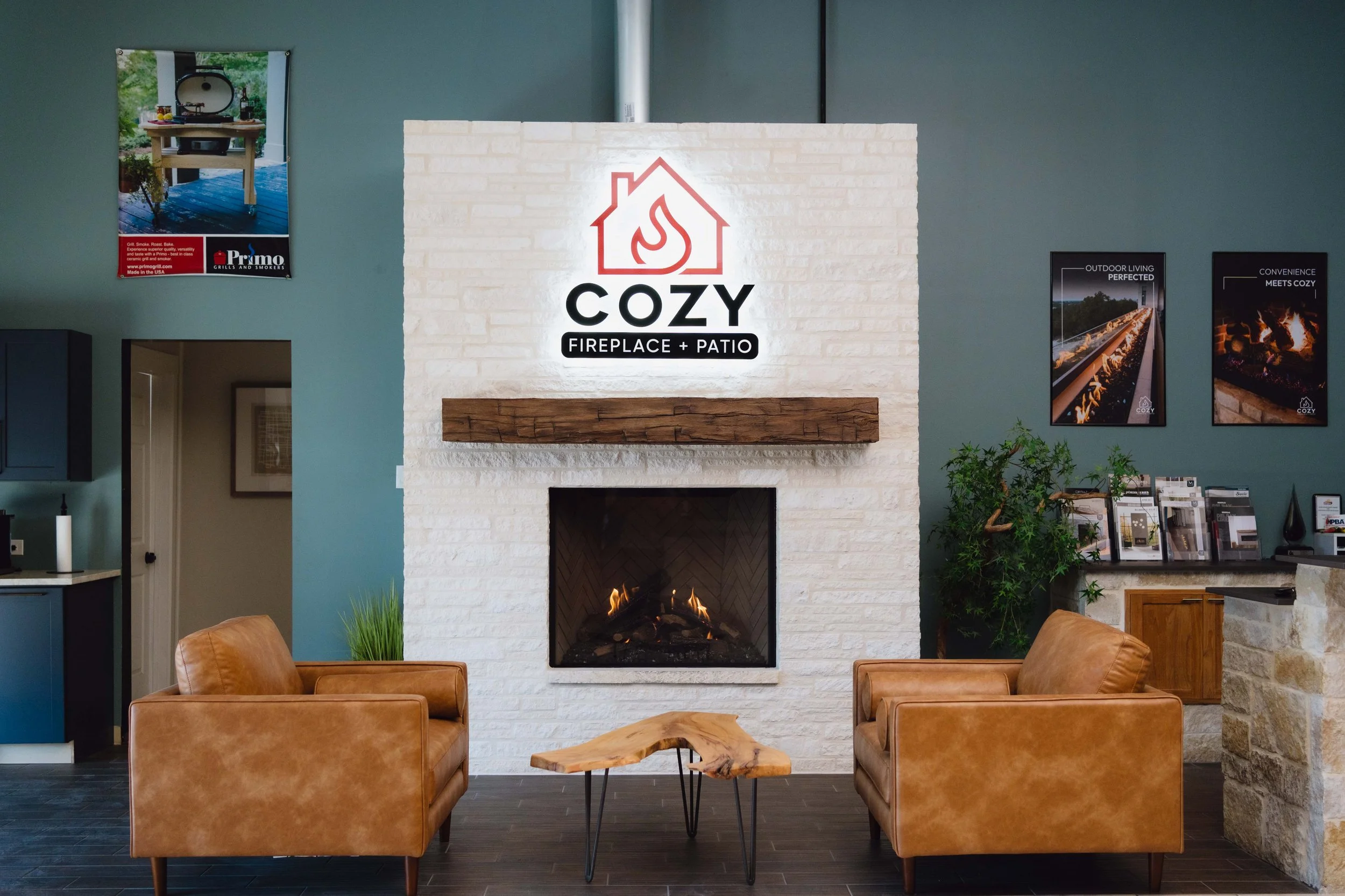 Cozy Fireplace + Patio Fireplace Showroom in San Antonio