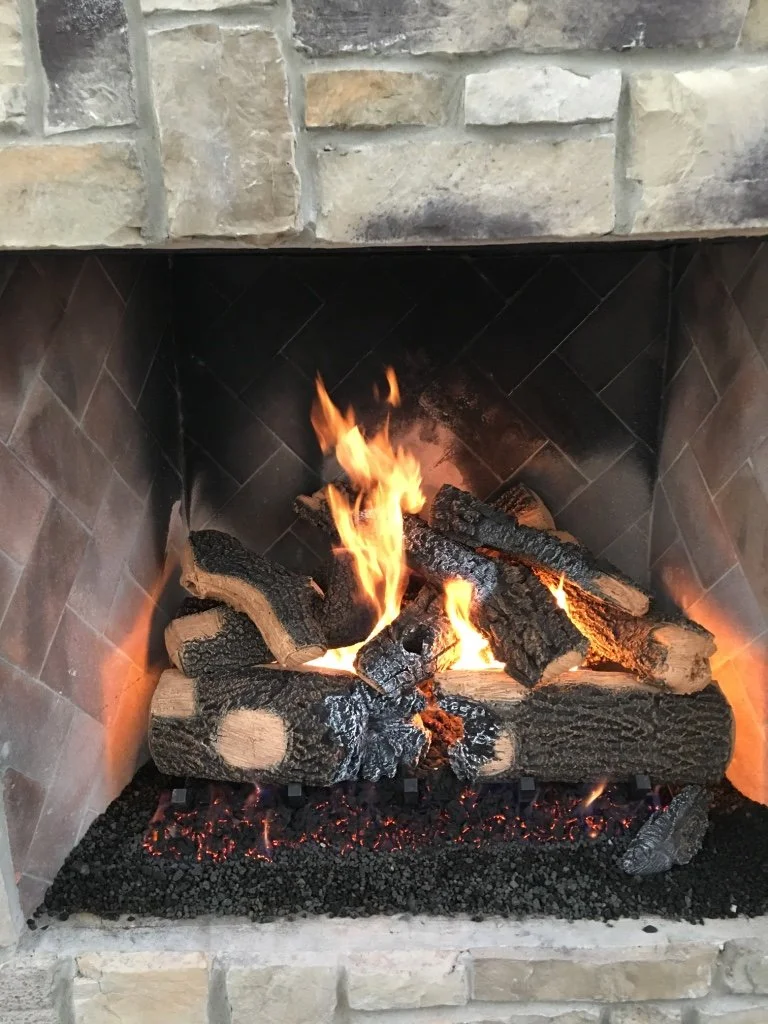 Cozy Fireplace wood burning fireplace san antonio