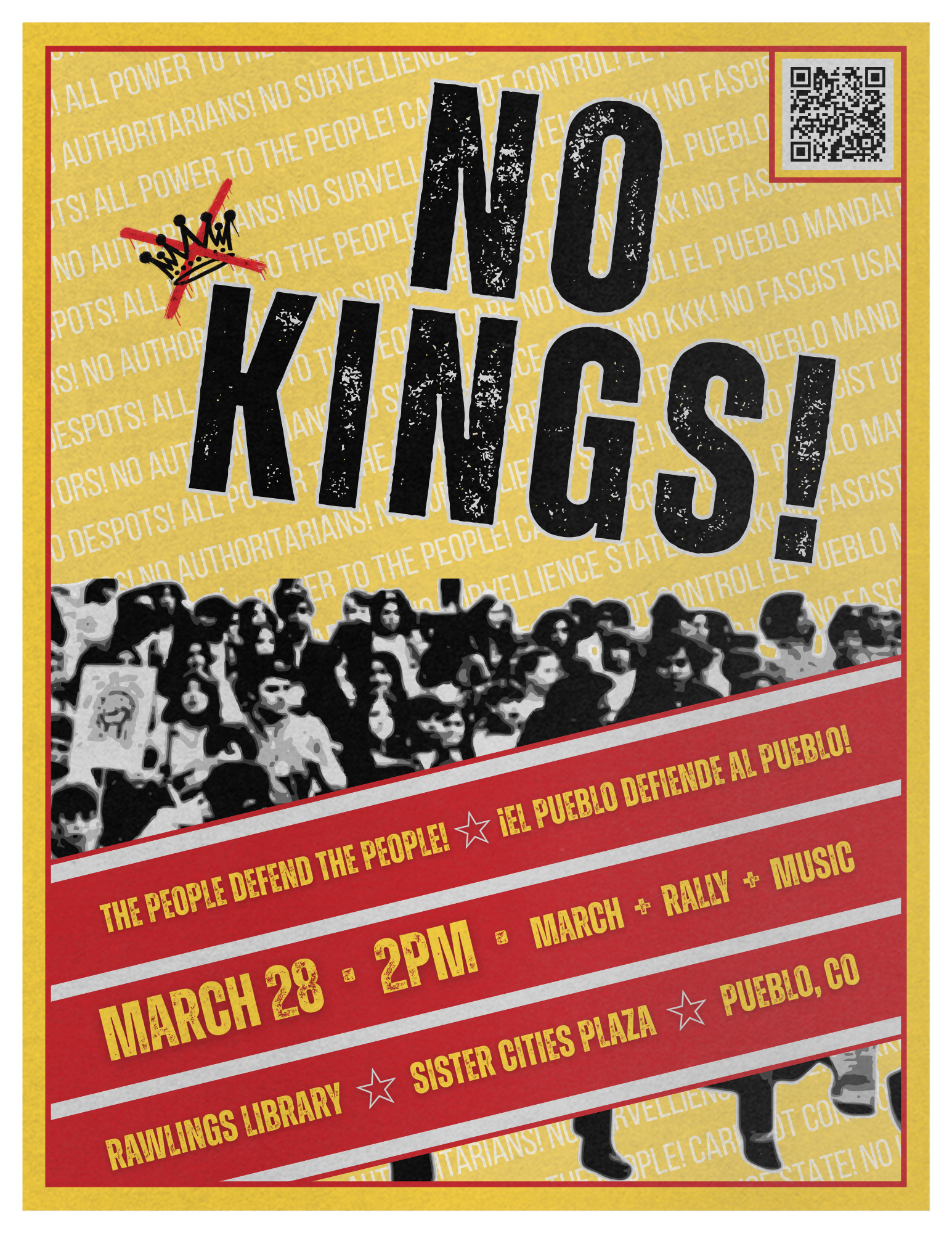 No Kings! March &amp; Rally