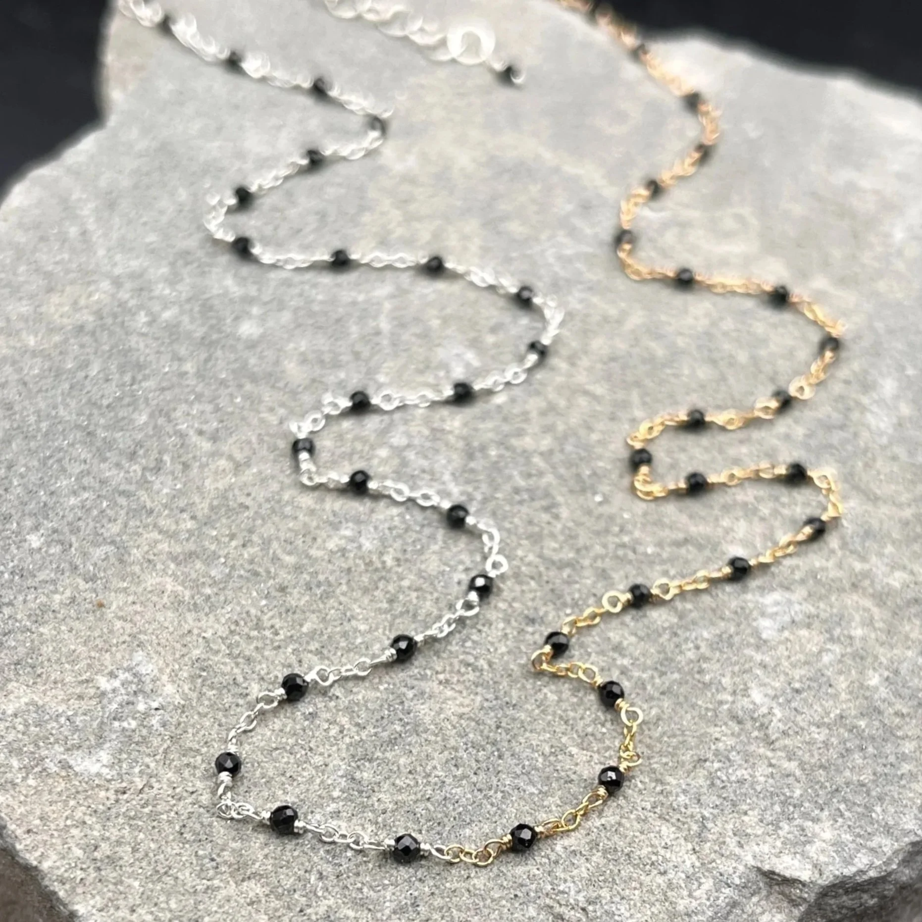 Two/Tone Black Spinel