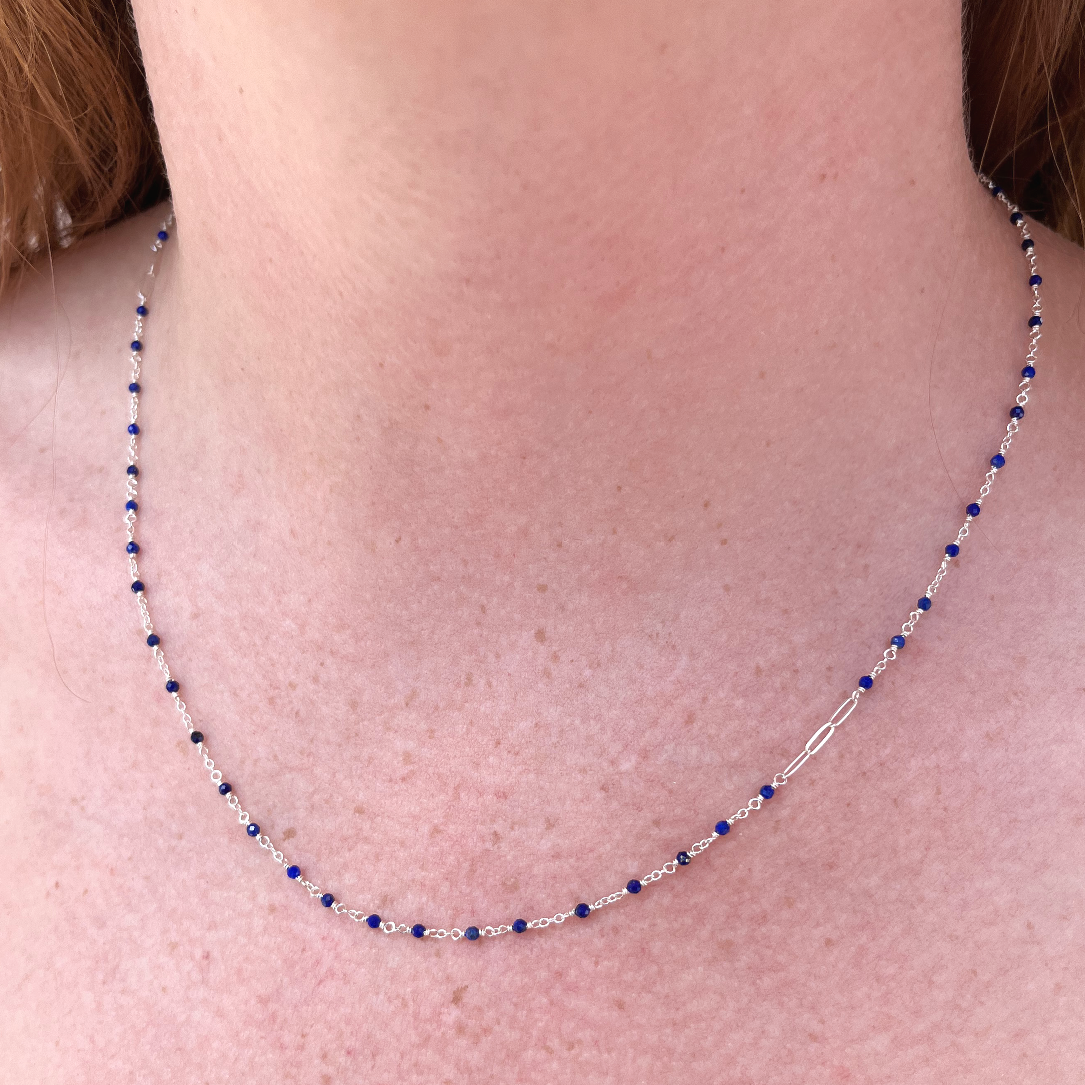 Lapis Lazuli on Silver