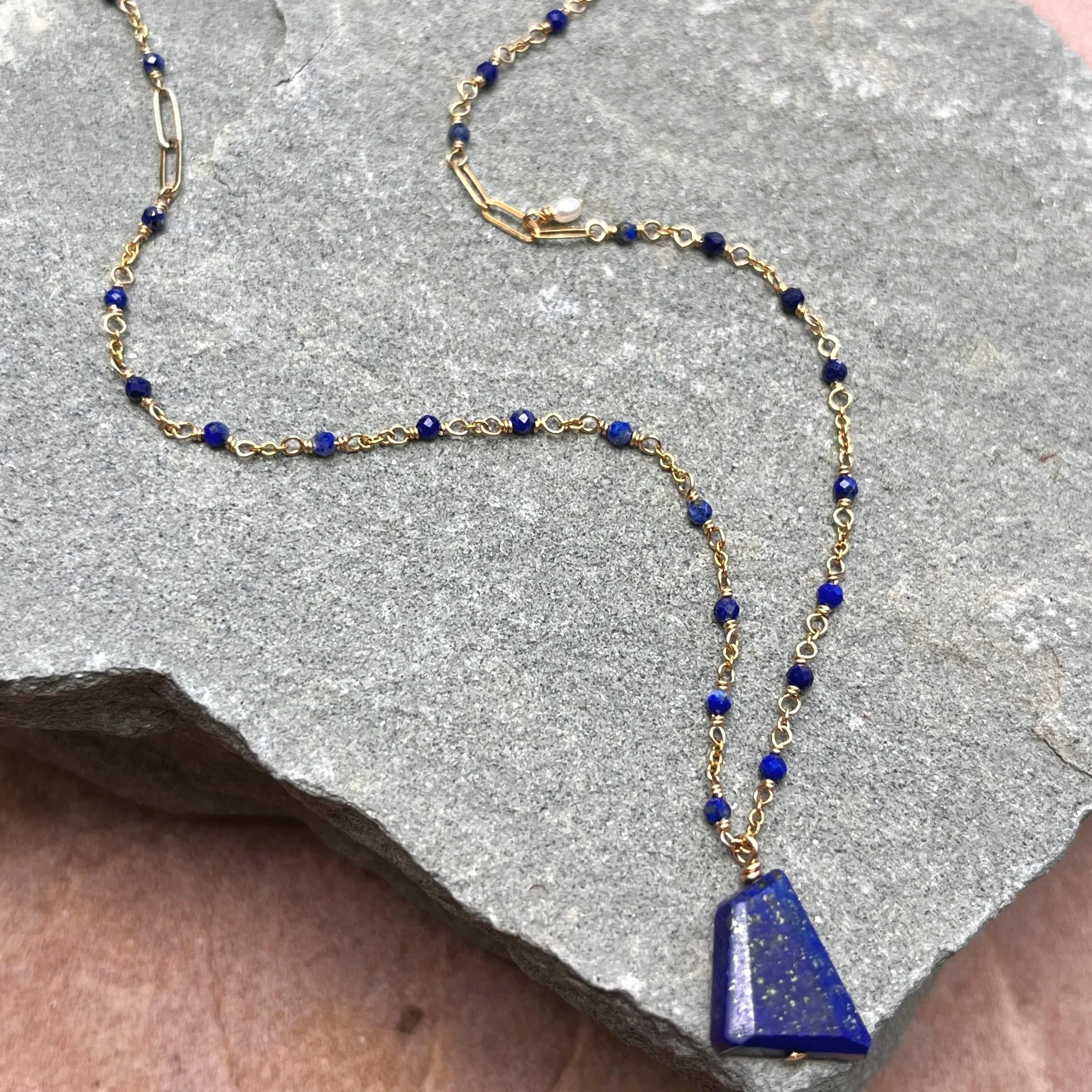 Lapis Lazuli with pendant